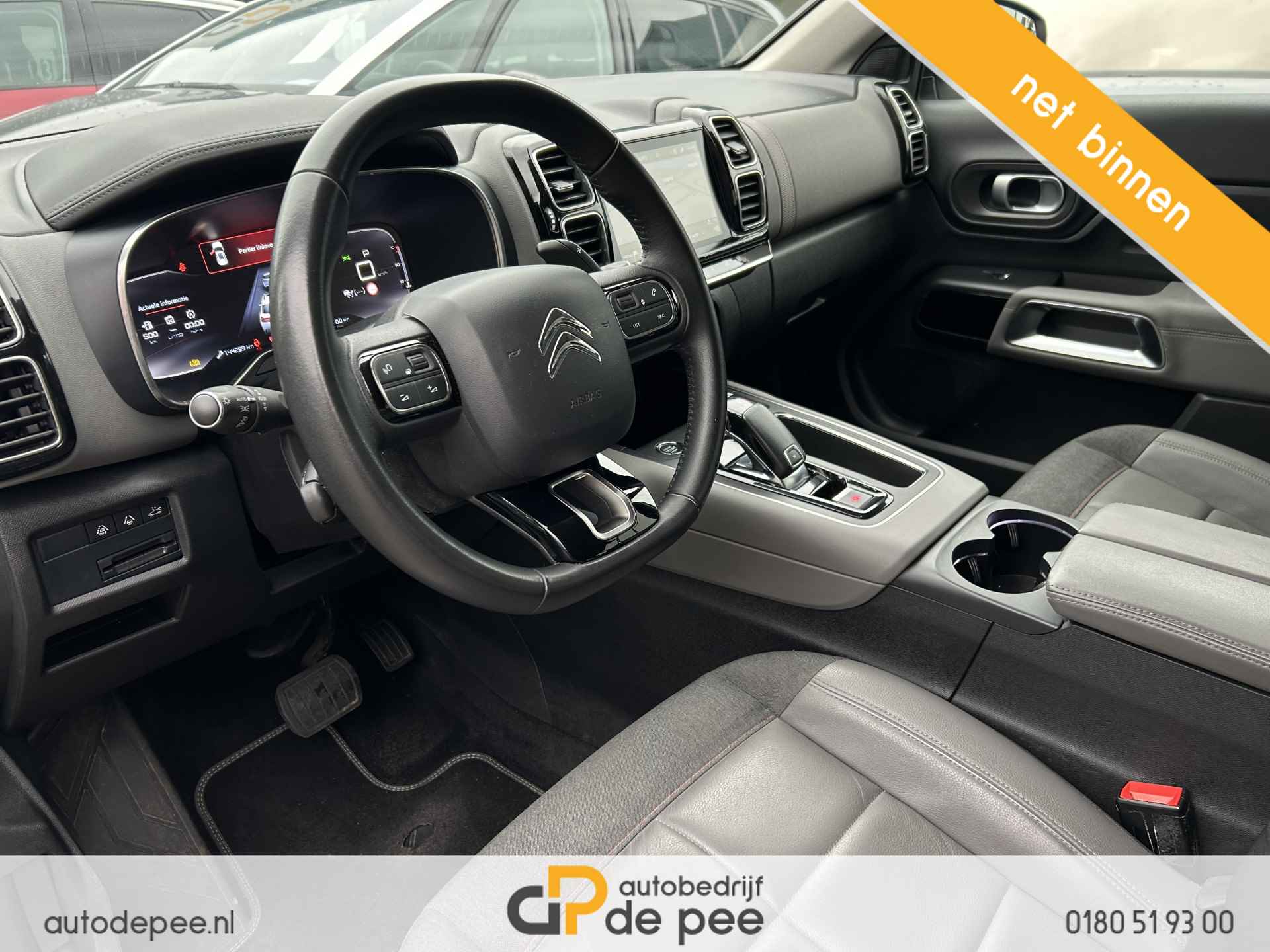 Citroën C5 Aircross 1.2 PureTech Business Plus GARANTIE/INCL.BTW/AUTOMAAT/CARPLAY/NAVI/KEYLESS/ADAPT.CRUISE/TREKHAAK rijklaarprijs! - 9/20