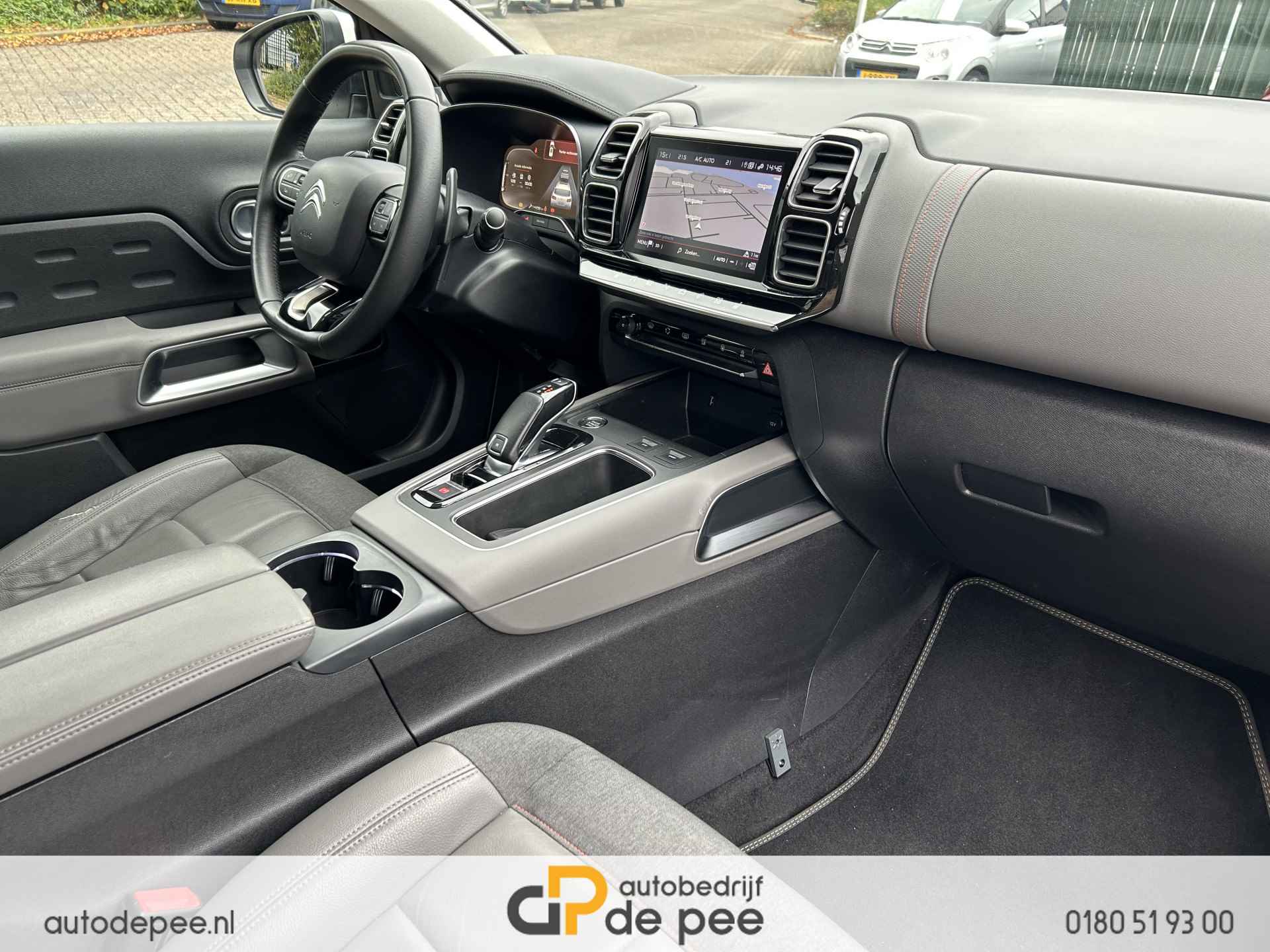 Citroën C5 Aircross 1.2 PureTech Business Plus GARANTIE/INCL.BTW/AUTOMAAT/CARPLAY/NAVI/KEYLESS/ADAPT.CRUISE/TREKHAAK rijklaarprijs! - 8/20