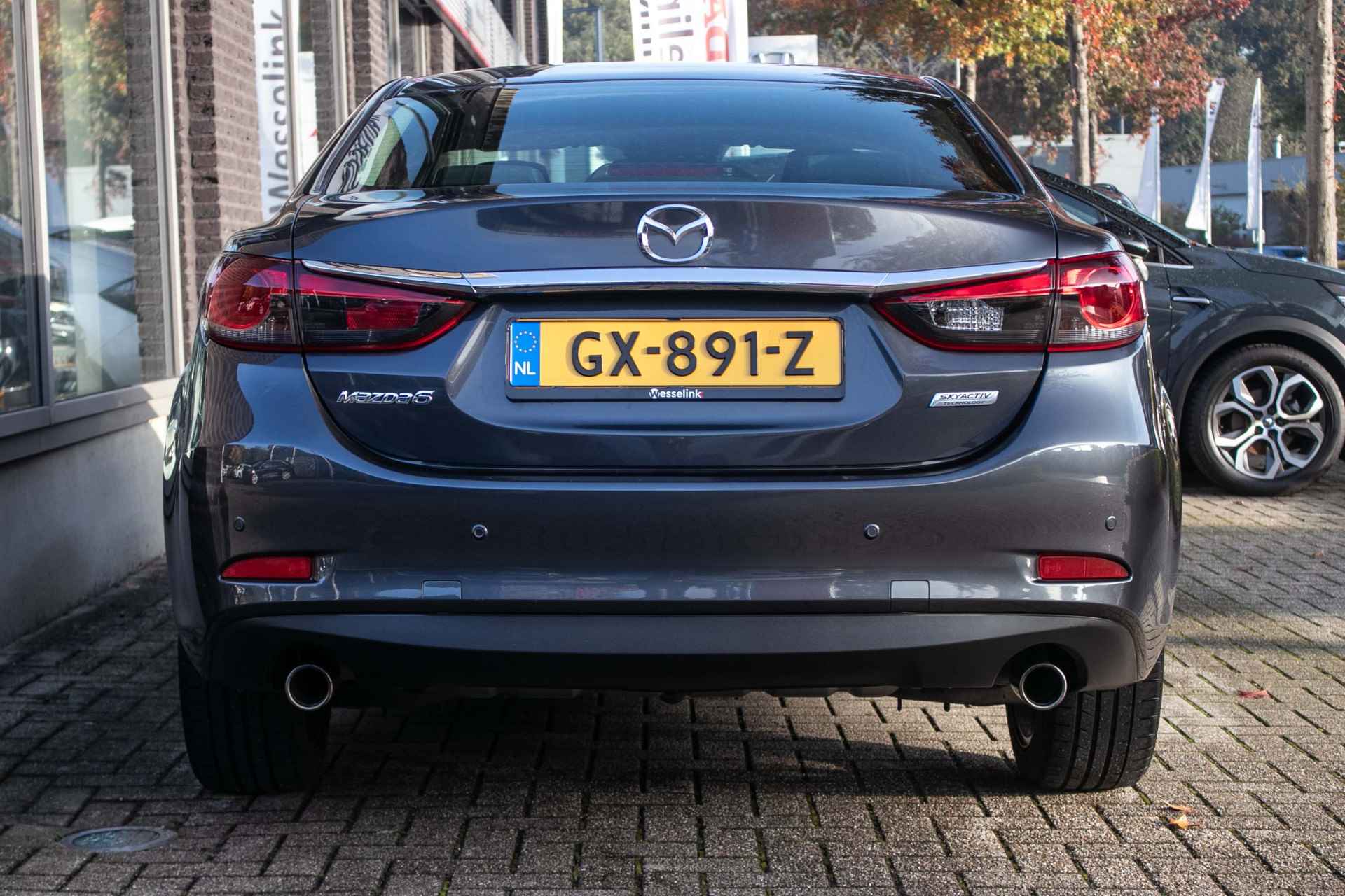 Mazda 6 2.0 HP Skylease+ - All-in rijklrprs | Navi | Cruise | Dodehoek det. | Stoelverw. - 11/38