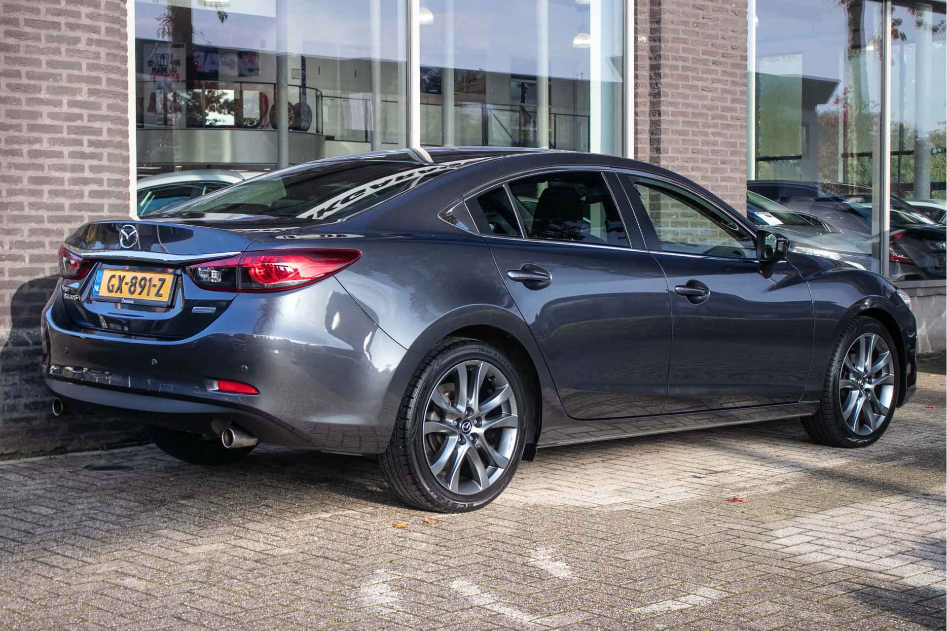 Mazda 6 2.0 HP Skylease+ - All-in rijklrprs | Navi | Cruise | Dodehoek det. | Stoelverw. - 3/38