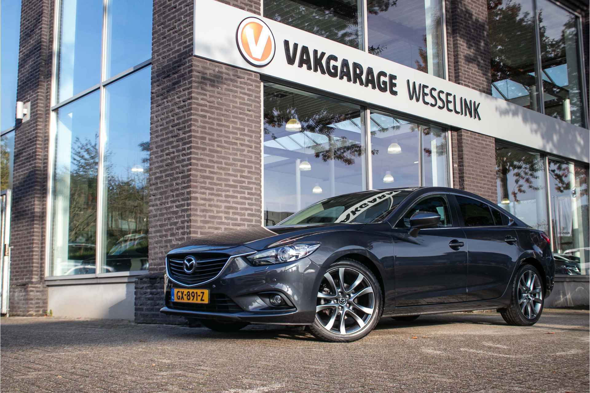 Mazda 6 2.0 HP Skylease+ - All-in rijklrprs | Navi | Cruise | Dodehoek det. | Stoelverw. - 12/38