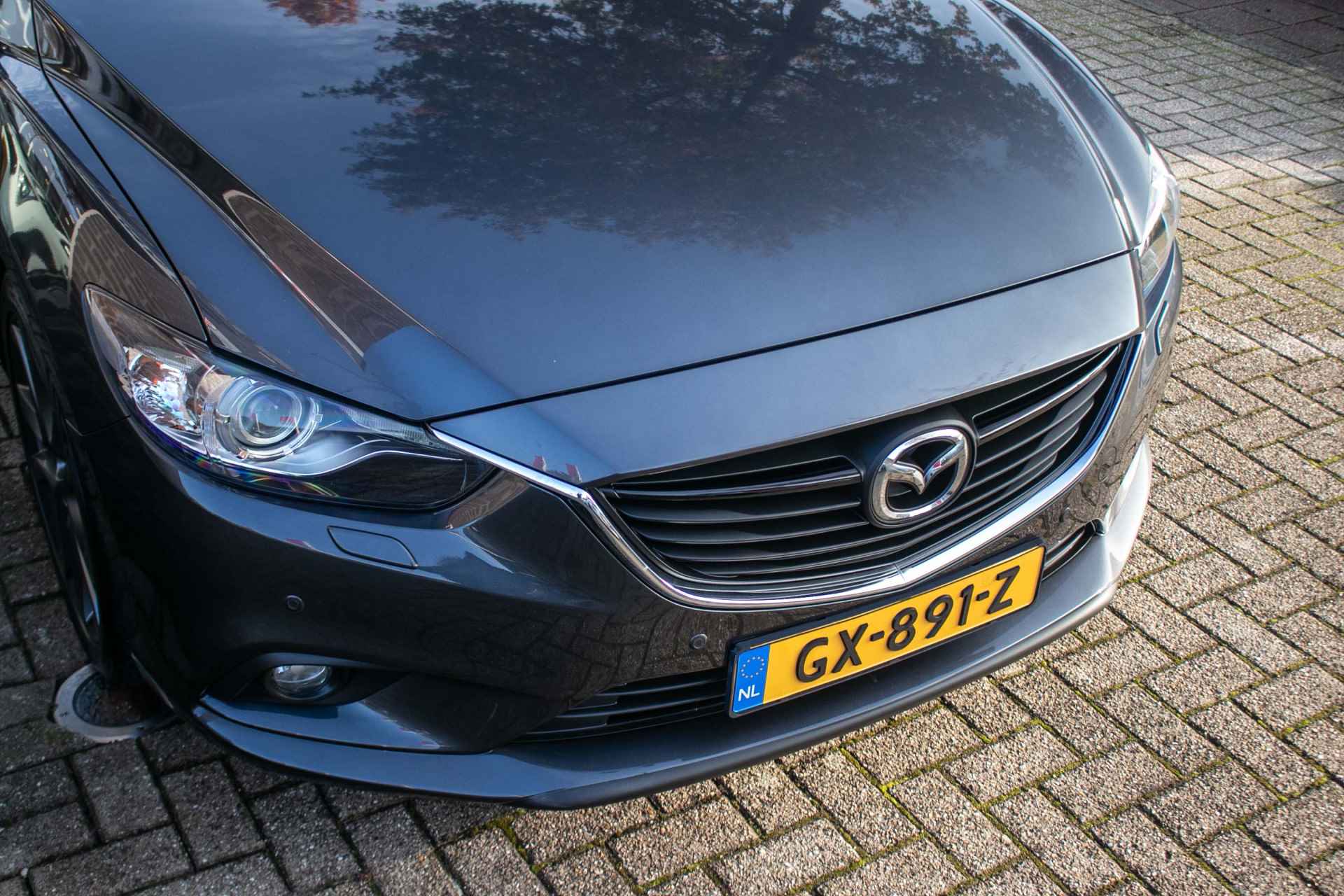 Mazda 6 2.0 HP Skylease+ - All-in rijklrprs | Navi | Cruise | Dodehoek det. | Stoelverw. - 24/38