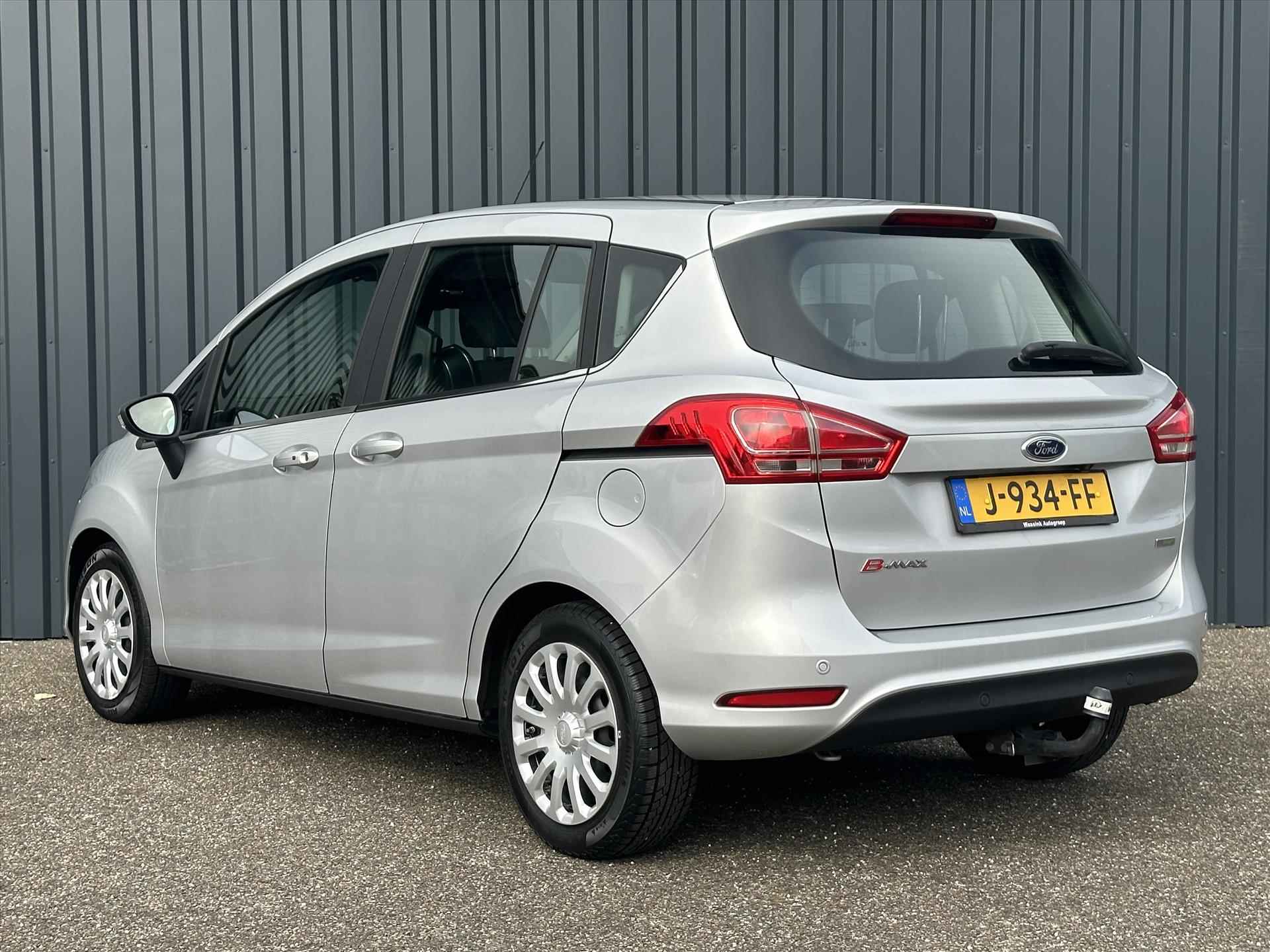 FORD B-Max 1.0 Turbo 100PK Titanium I Trekhaak 750KG I Stoel/Stuur/voorruit Verwarming I Parkeersensoren I Camera I Climate Control I Keyless Entry I - 5/39