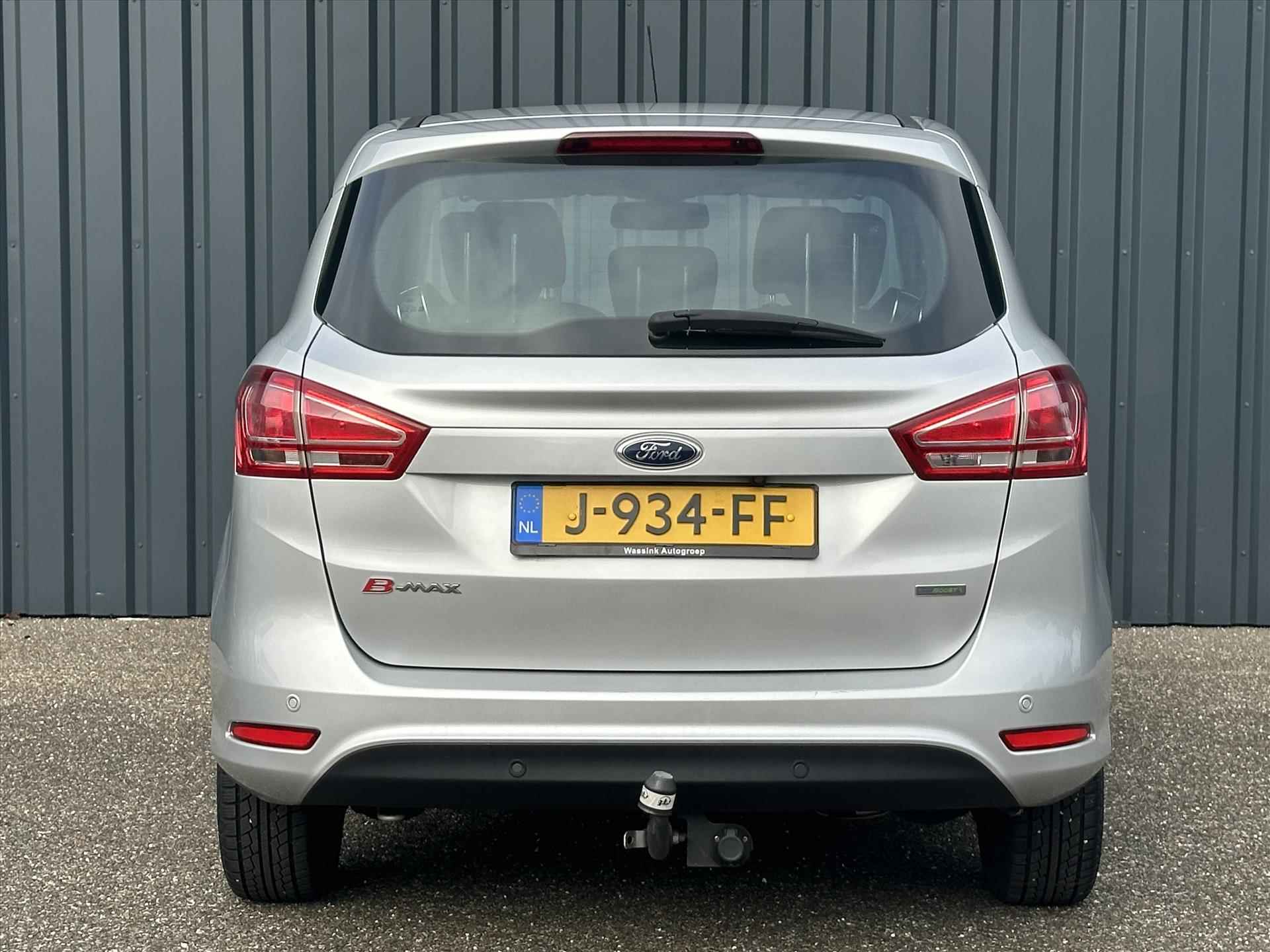 FORD B-Max 1.0 Turbo 100PK Titanium I Trekhaak 750KG I Stoel/Stuur/voorruit Verwarming I Parkeersensoren I Camera I Climate Control I Keyless Entry I - 6/39