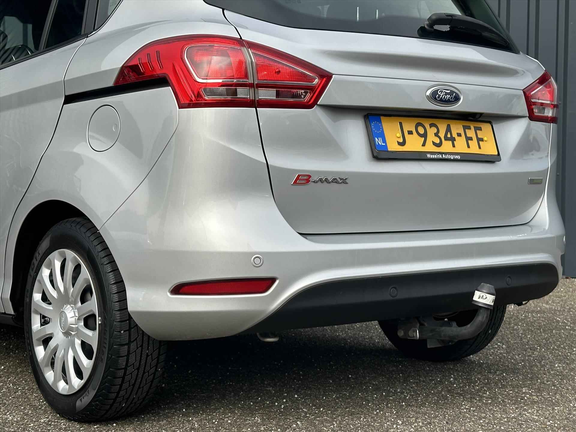 FORD B-Max 1.0 Turbo 100PK Titanium I Trekhaak 750KG I Stoel/Stuur/voorruit Verwarming I Parkeersensoren I Camera I Climate Control I Keyless Entry I - 11/39