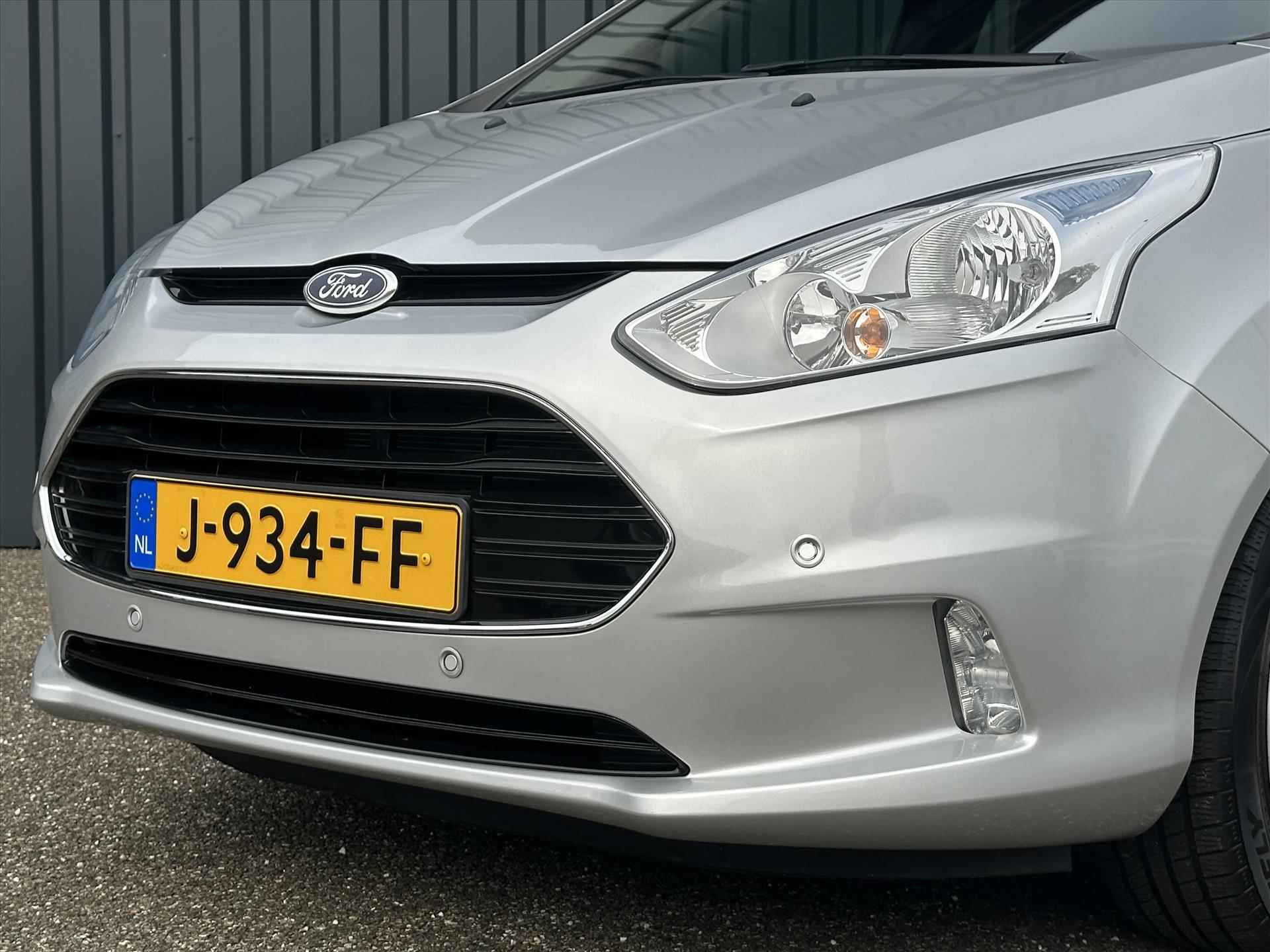 FORD B-Max 1.0 Turbo 100PK Titanium I Trekhaak 750KG I Stoel/Stuur/voorruit Verwarming I Parkeersensoren I Camera I Climate Control I Keyless Entry I - 14/39