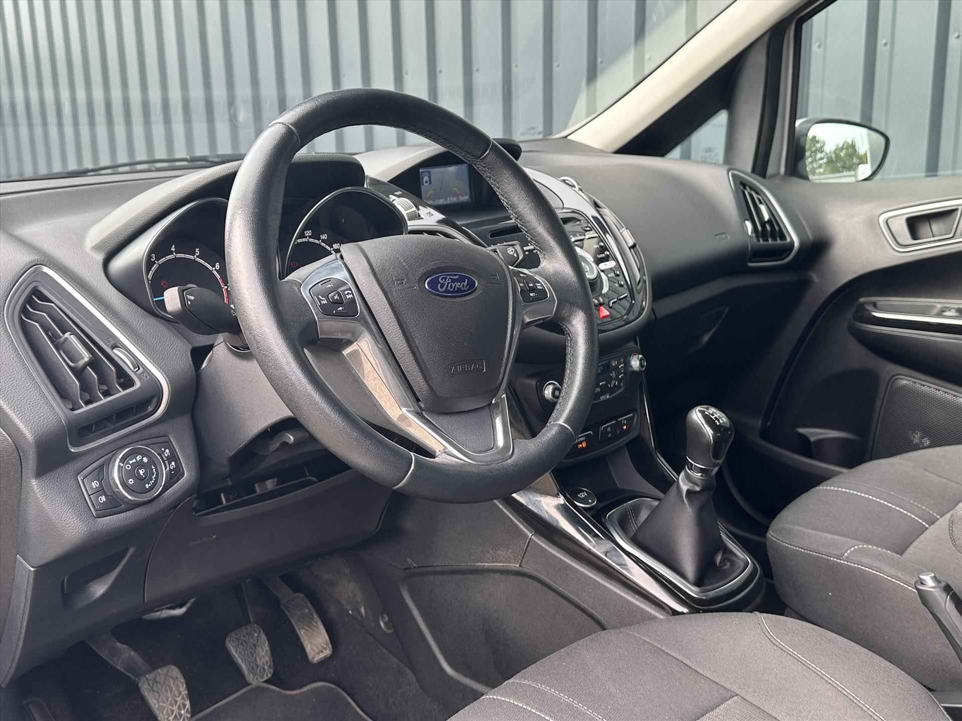 FORD B-Max 1.0 Turbo 100PK Titanium I Trekhaak 750KG I Stoel/Stuur/voorruit Verwarming I Parkeersensoren I Camera I Climate Control I Keyless Entry I - 22/39