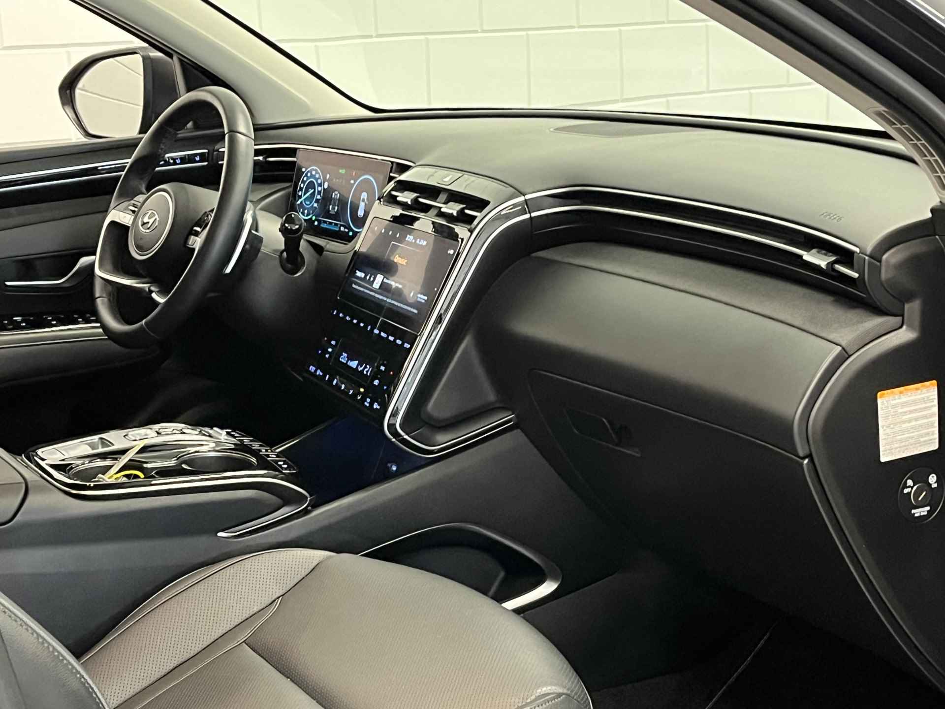 Hyundai Tucson 1.6 T-GDI PHEV Premium 4WD LEDER | STOELVERWARMING + KOELING | 19 INCH | ZEER COMPLETE AUTO! - 14/51