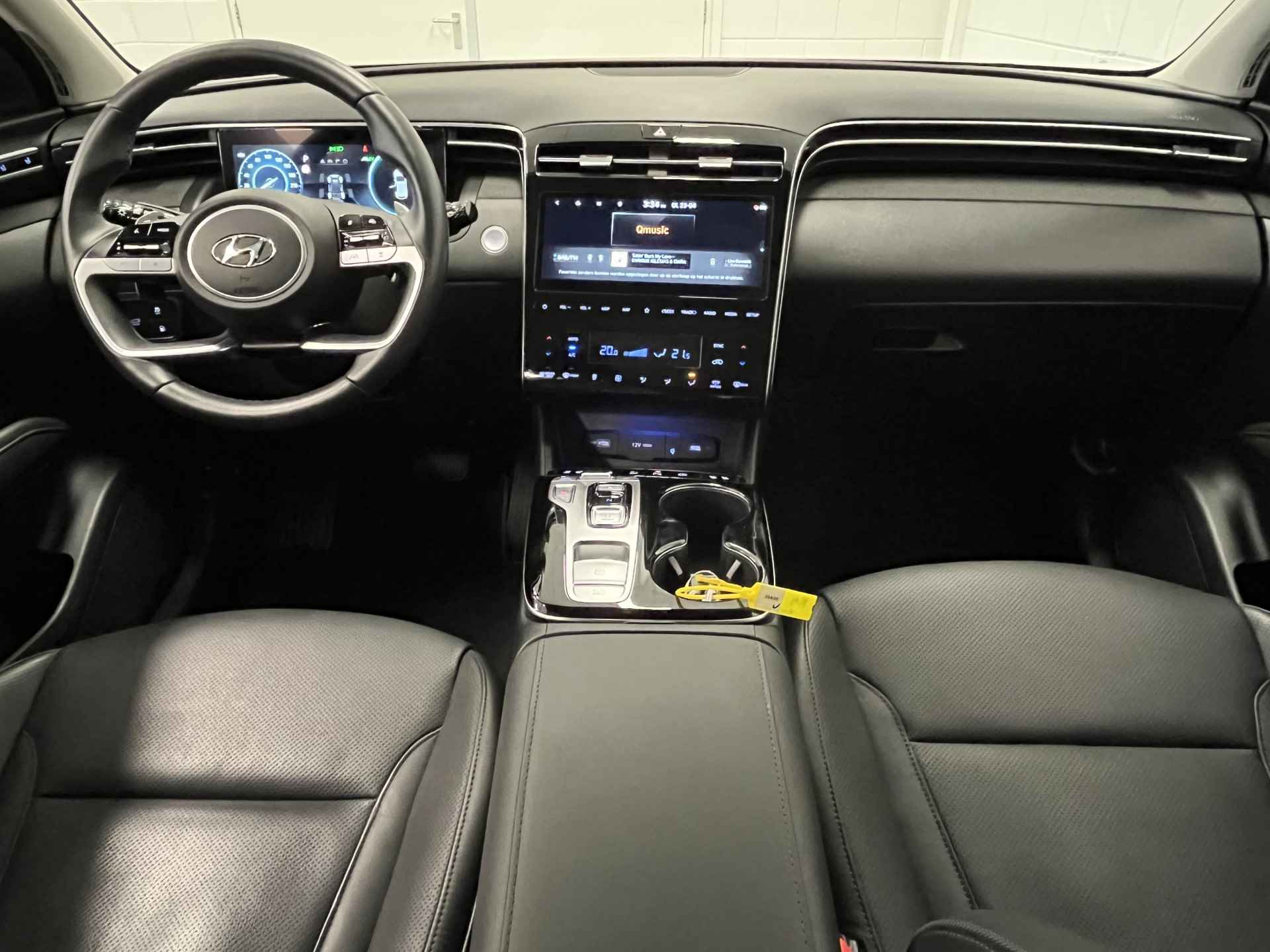 Hyundai Tucson 1.6 T-GDI PHEV Premium 4WD LEDER | STOELVERWARMING + KOELING | 19 INCH | ZEER COMPLETE AUTO! - 15/51