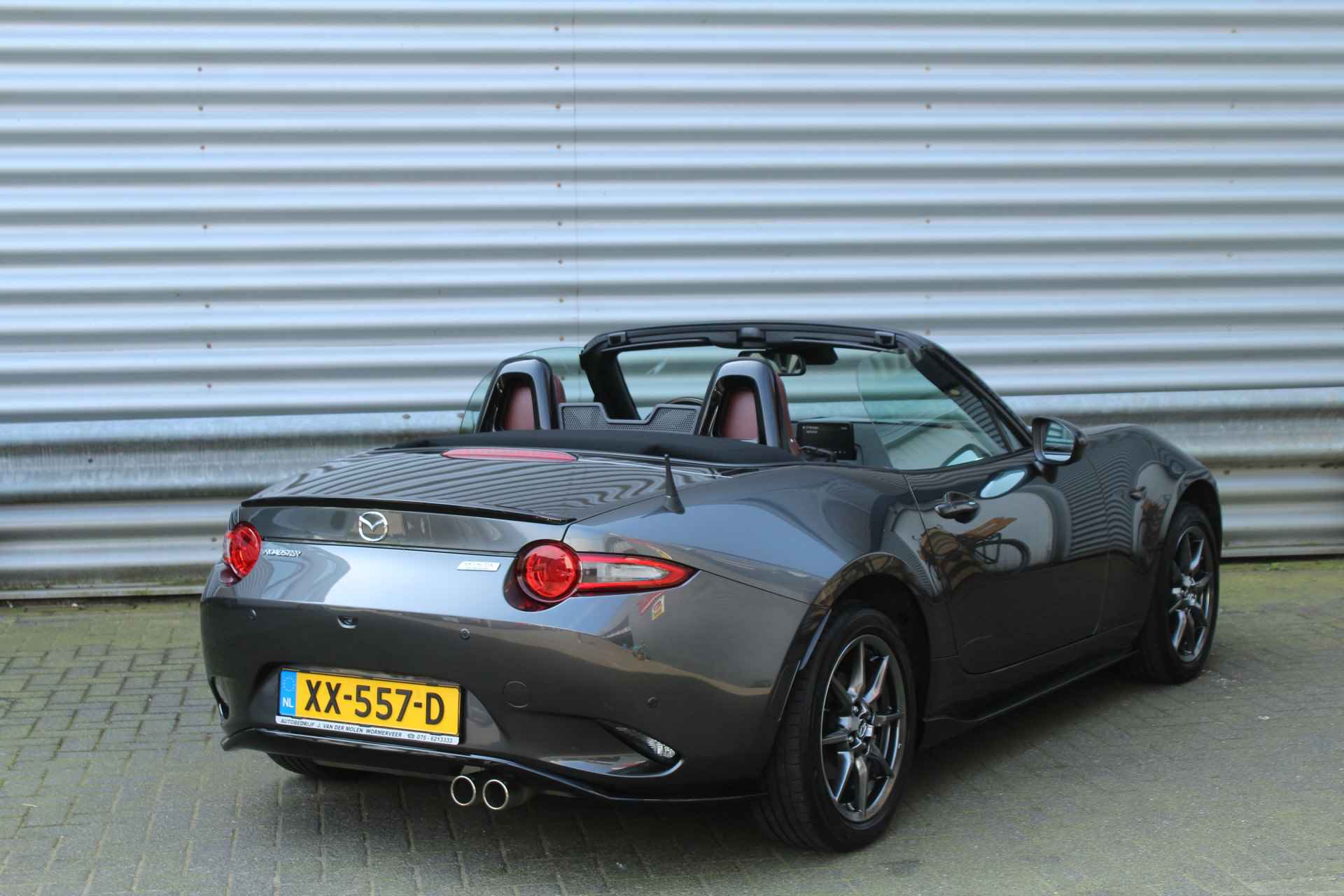 Mazda MX-5 1.5 SkyActiv-G 132 GT-M NL-Auto NAP 28.080km TOP STAAT BOSE Clima Cruise Navi Camera Leder Stoelverwarming - 6/41