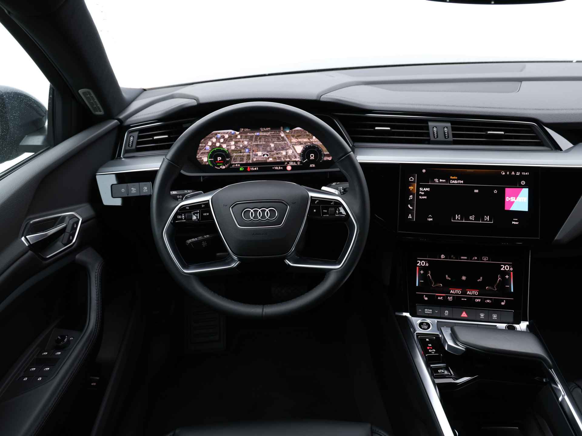 Audi Q8 e-tron 50 quattro 95 kWh 340pk | 22" Velgen | Leder | Stoelverwarming | Navi | Apple Carplay - 20/32