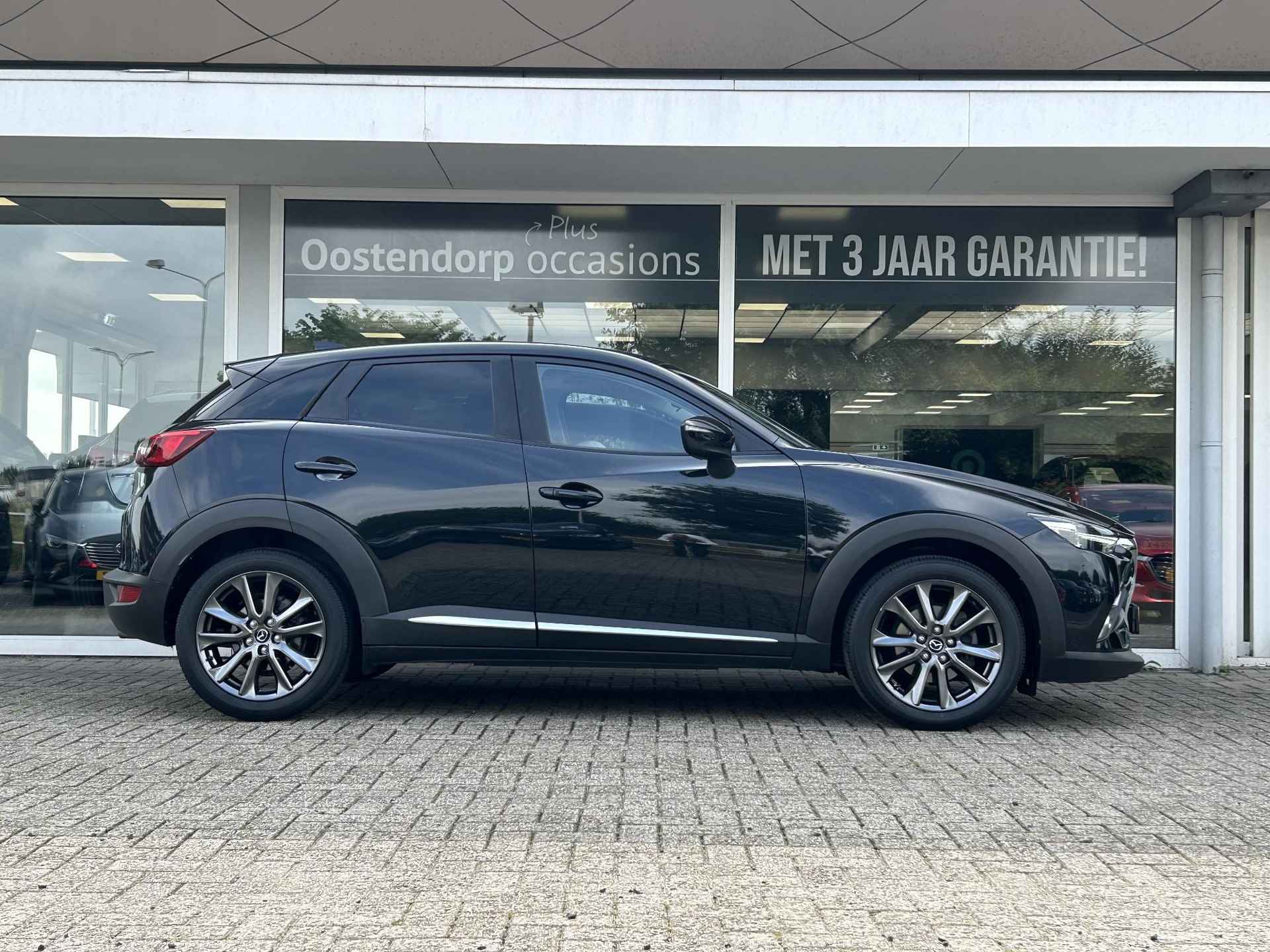 Mazda CX-3 2.0 SkyActiv-G 120 GT-Luxury | Automaat | Navigatie | Cruise Control | Climate Control | Parkeersensoren | Parkeercamera | 36Mnd. Garantie | Rijklaar! | - 5/36