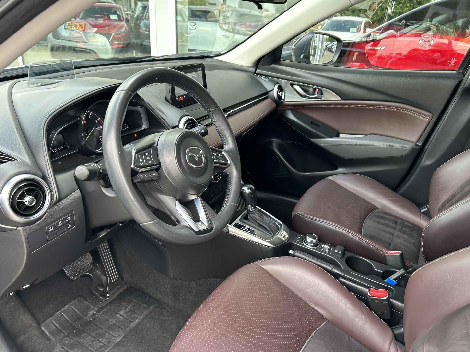 Mazda CX-3 2.0 SkyActiv-G 120 GT-Luxury | Automaat | Navigatie | Cruise Control | Climate Control | Parkeersensoren | Parkeercamera | 36Mnd. Garantie | Rijklaar! | - 16/36