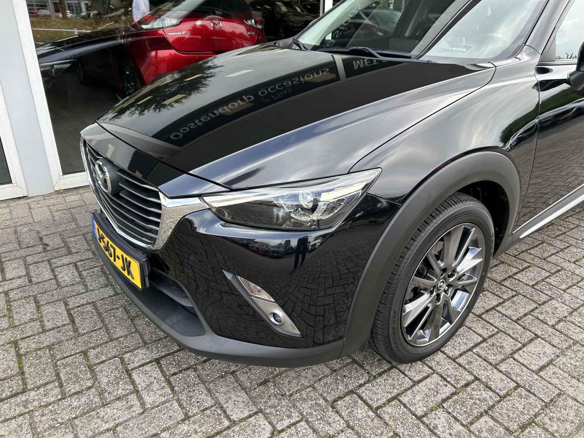 Mazda CX-3 2.0 SkyActiv-G 120 GT-Luxury | Automaat | Navigatie | Cruise Control | Climate Control | Parkeersensoren | Parkeercamera | 36Mnd. Garantie | Rijklaar! | - 33/36