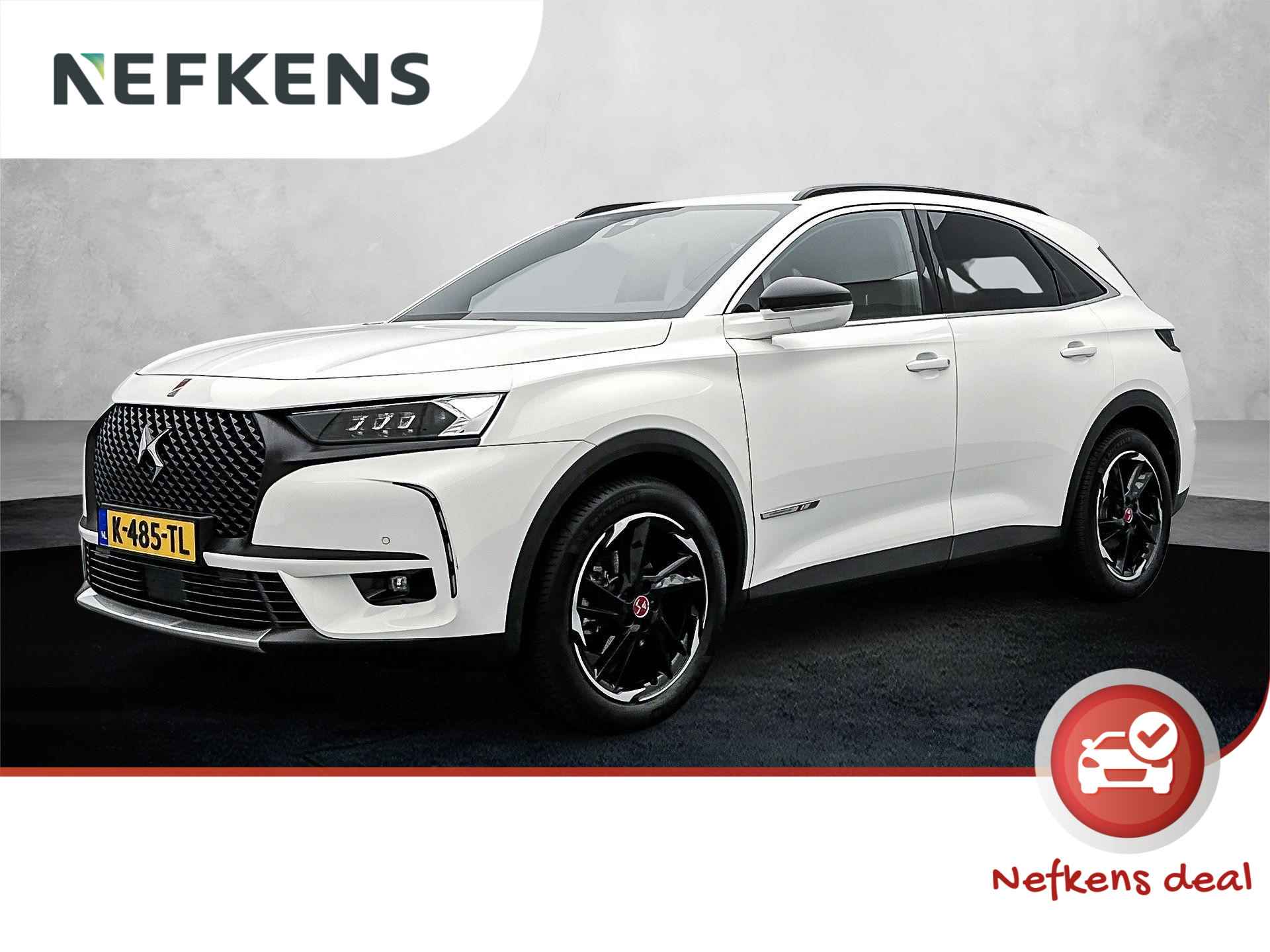 DS 7 Crossback SUV Performance Line 130 pk Automaat | Navigatie | Rondomzicht Camera | Alcantara Bekleding | Voorstoelen Verwarmd | Trekhaak Uitklapbaar | Keyless Start | Climate Control | Cruise Control | 19" Lichtmetalen Velgen | Apple Carplay/Android Auto | - 1/35