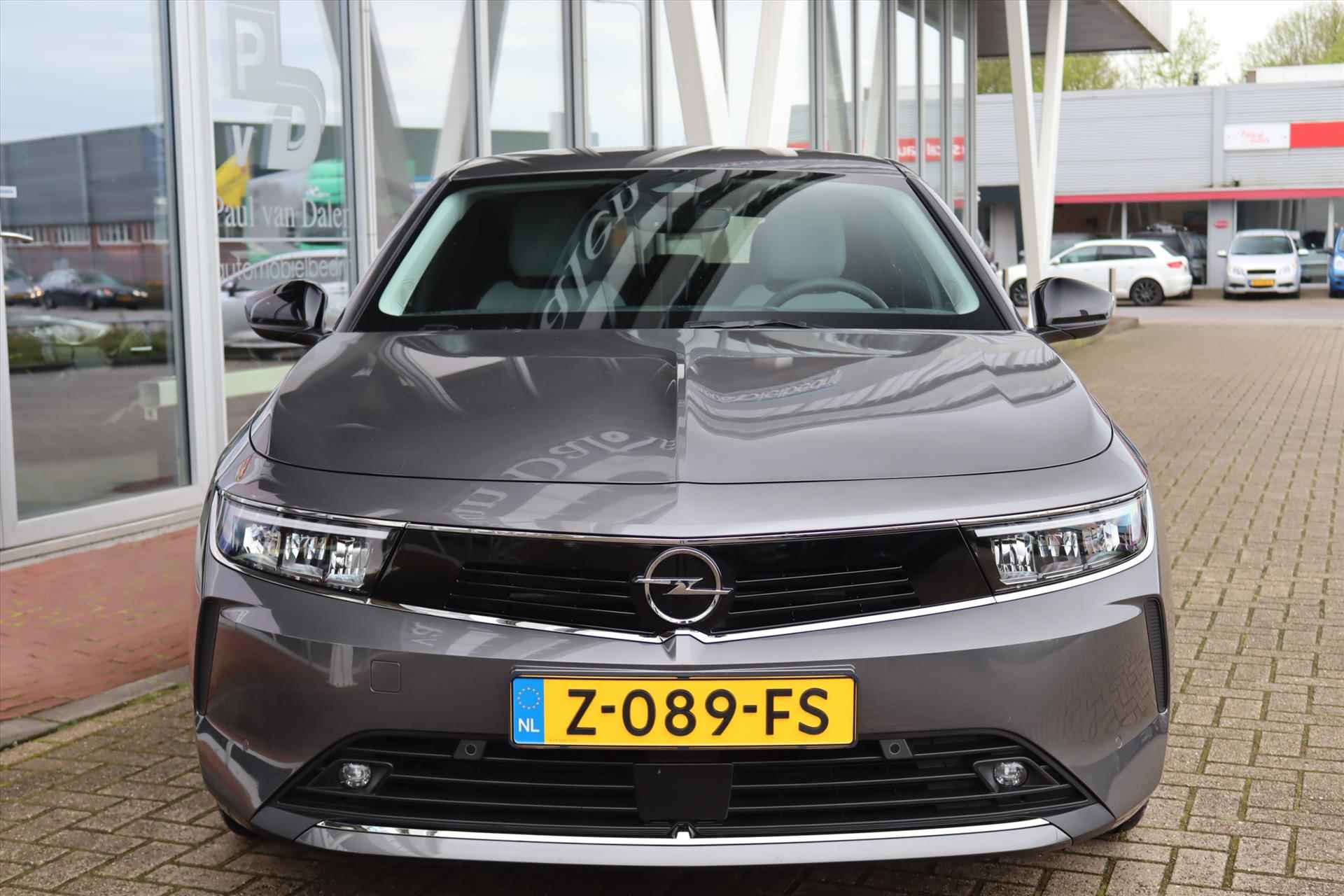 Opel Astra 1.2T 130PK AUTOMAAT BUSINESS ELEGANCE Navi | AGR Stoelen | Camera | Adapt.Cruise | Voorruit/Stoel/Stuurverw. | Led | 17 Inch Lm | - 40/55