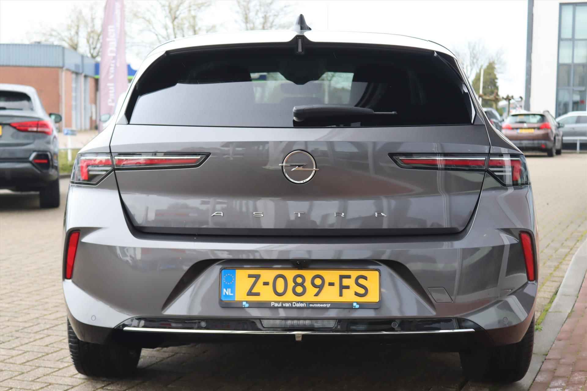 Opel Astra 1.2T 130PK AUTOMAAT BUSINESS ELEGANCE Navi | AGR Stoelen | Camera | Adapt.Cruise | Voorruit/Stoel/Stuurverw. | Led | 17 Inch Lm | - 43/55