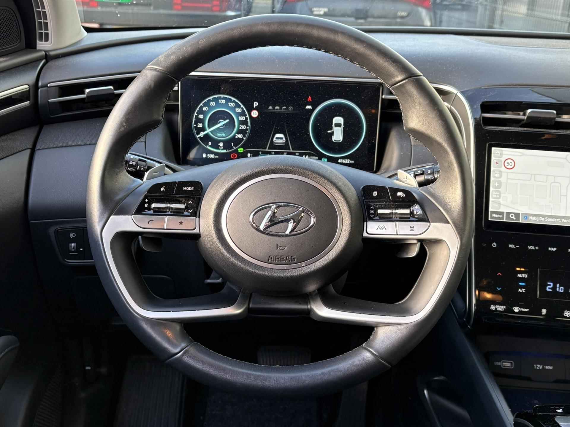 HYUNDAI Tucson 1.6 T-GDi HEV 230pk Comfort | AUTOMAAT | Adaptive Cruise Control | Parkeersensoren Voor & Achter | Camera Achter | Stoelverwarming |  Navigatie | - 13/32