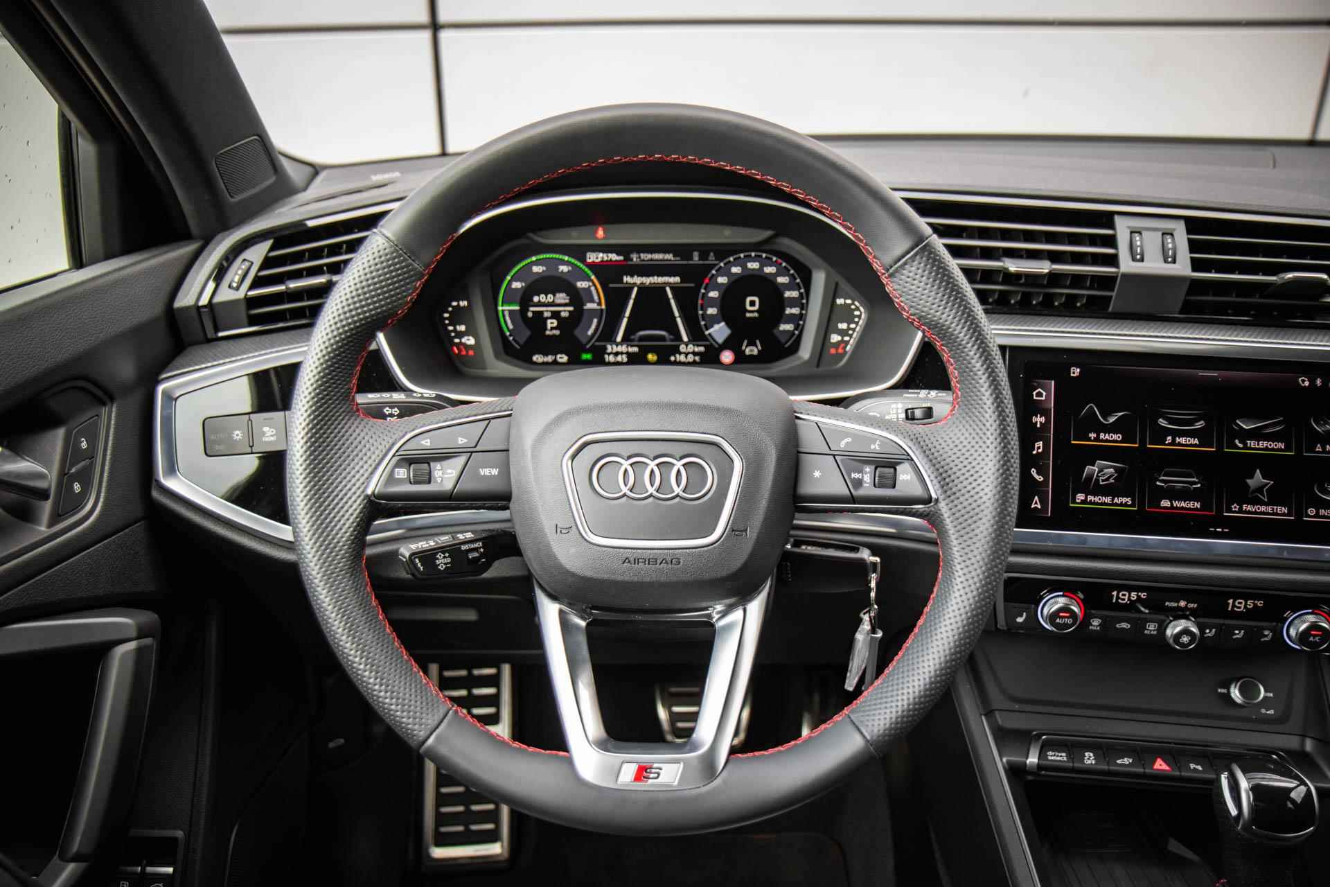 Audi Q3 45 TFSI e 245pk S edition | Navigatie | Sonos | Zwart Optiek | Adaptive Cruise | Achteruitrijcamera - 19/44