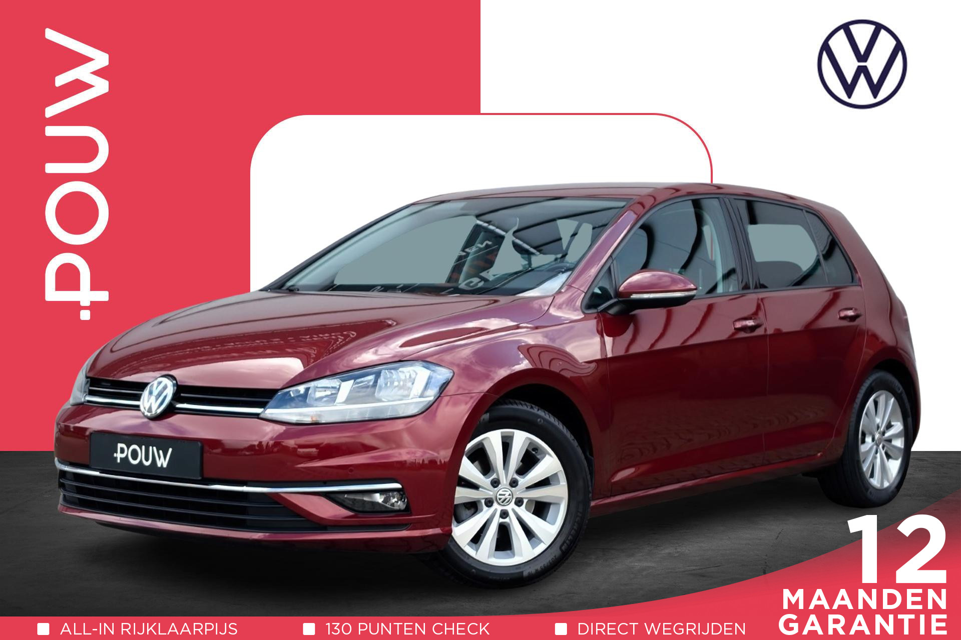 Volkswagen Golf 1.0 TSI 115pk Comfortline Business | Trekhaak | Ergo Comfortstoel | Navigatie