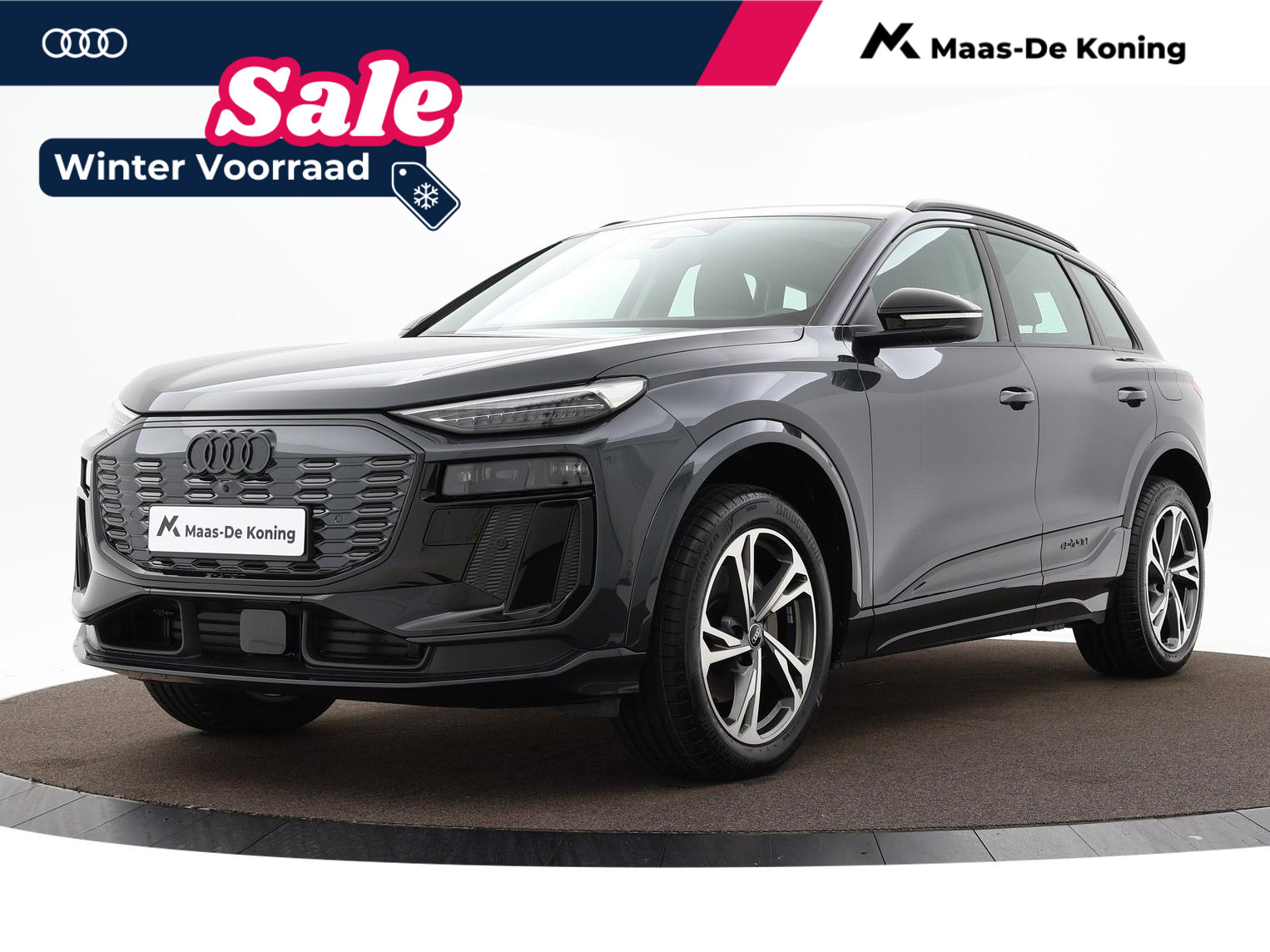 Audi Q6 e-tron Advanced edition (B1) e-tron 55 285kW/388pk 100Kw Audi Q6 e-tron e-tron Advanced editition 55 Quattro 388 PK · Panorama dak · Assistentiepakket Veiligheid · Techniekpakket Pro