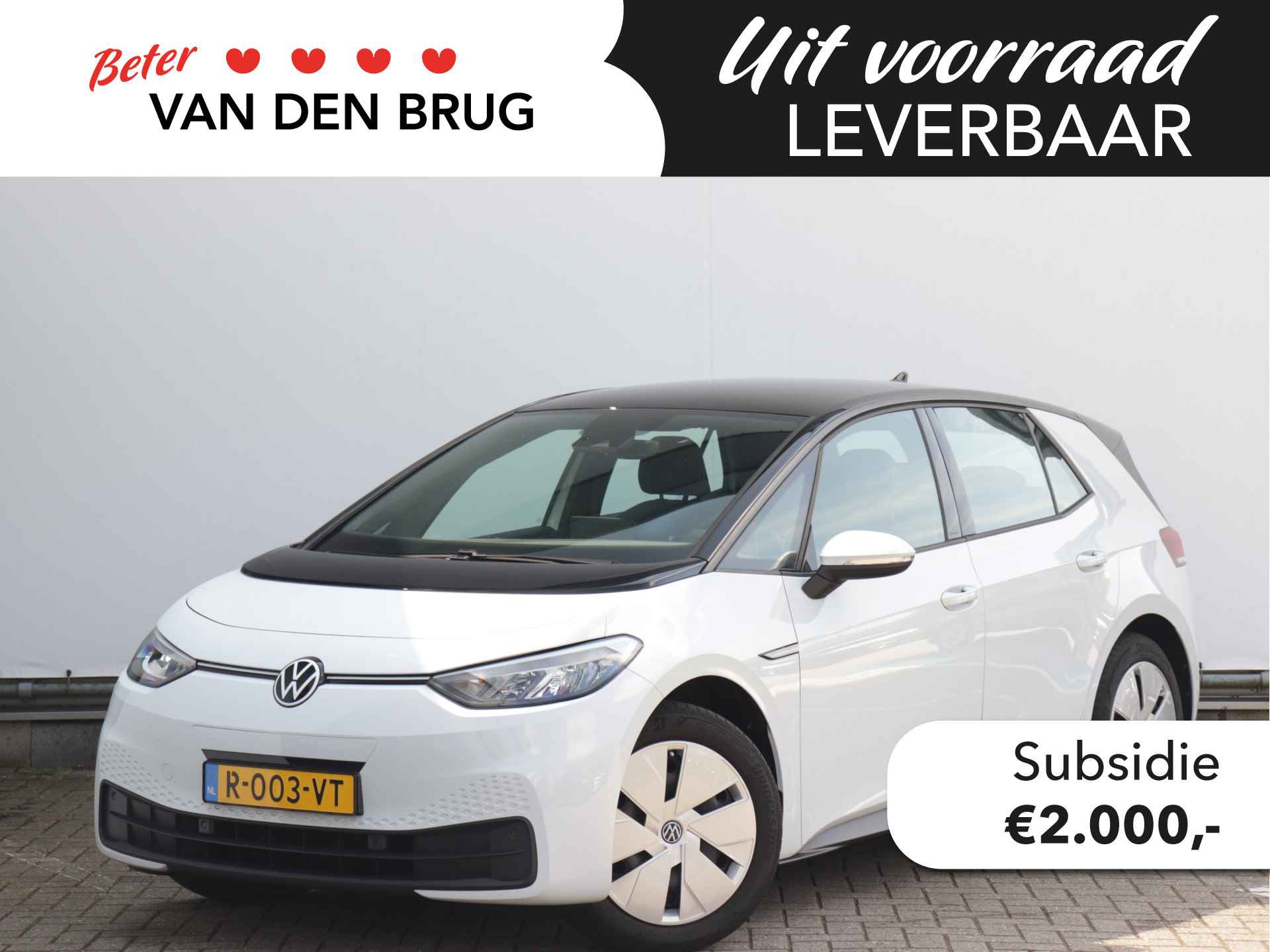 Volkswagen ID.3 Pure 45 kWh 150pk | Navigatie | Adaptive cruise | Parkeersensoren | NL-Auto | Sfeerverlichting | - 1/39