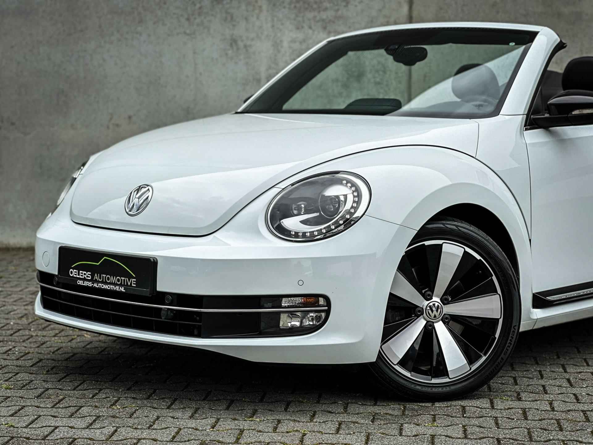 Volkswagen Beetle Cabriolet 1.4 TSI Exclusive Sport | Navi | Clima | Cruise | Leder | LED | Stoelverw. | 1 Eigenaar | - 3/43