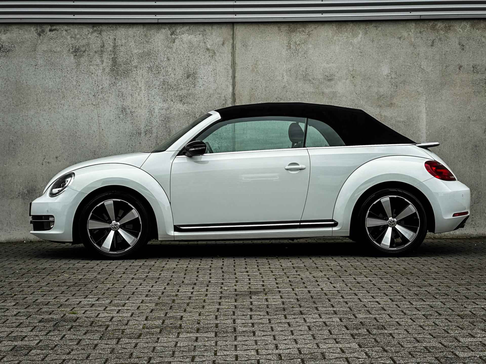 Volkswagen Beetle Cabriolet 1.4 TSI Exclusive Sport | Navi | Clima | Cruise | Leder | LED | Stoelverw. | 1 Eigenaar | - 9/43