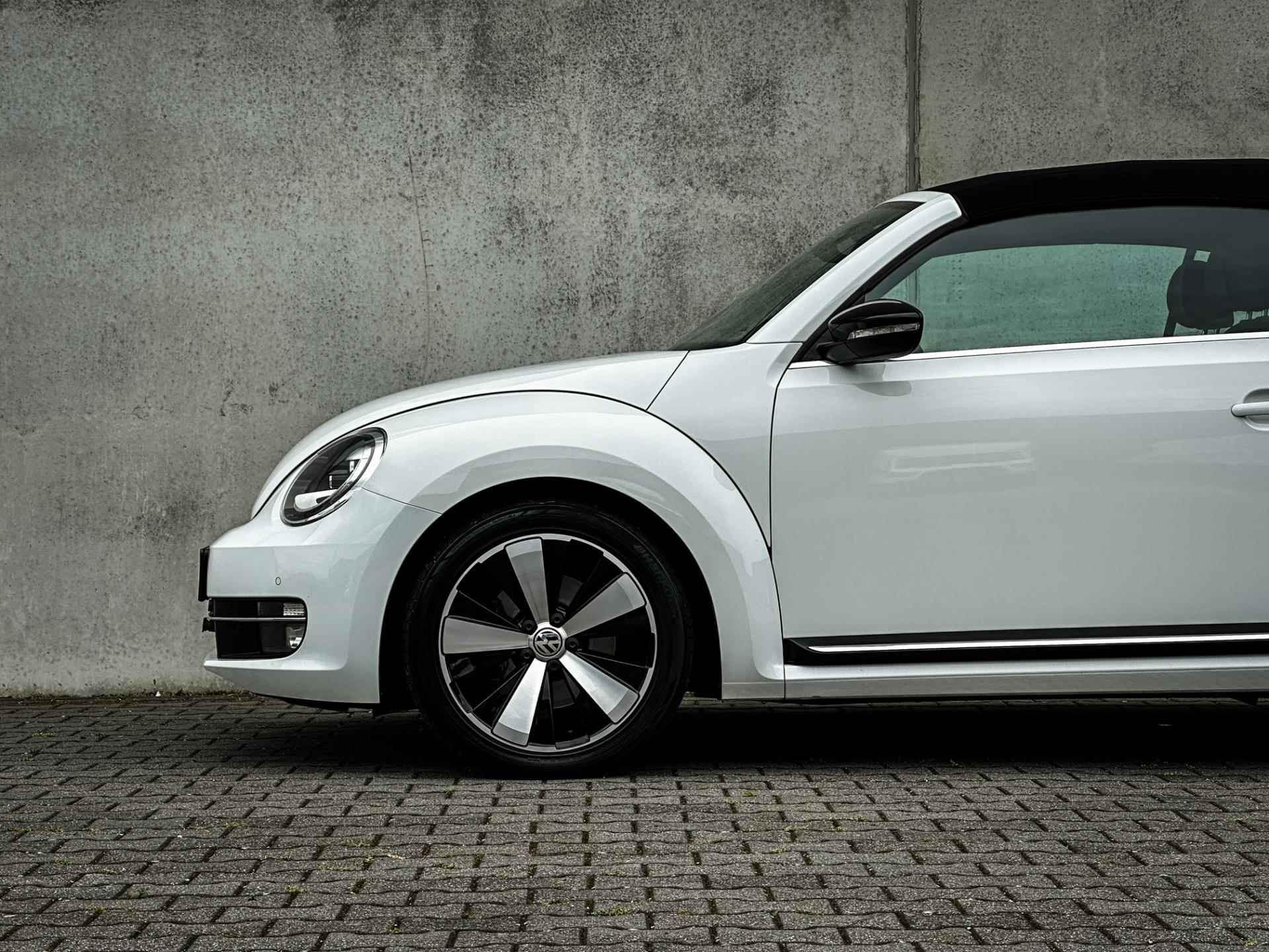 Volkswagen Beetle Cabriolet 1.4 TSI Exclusive Sport | Navi | Clima | Cruise | Leder | LED | Stoelverw. | 1 Eigenaar | - 10/43