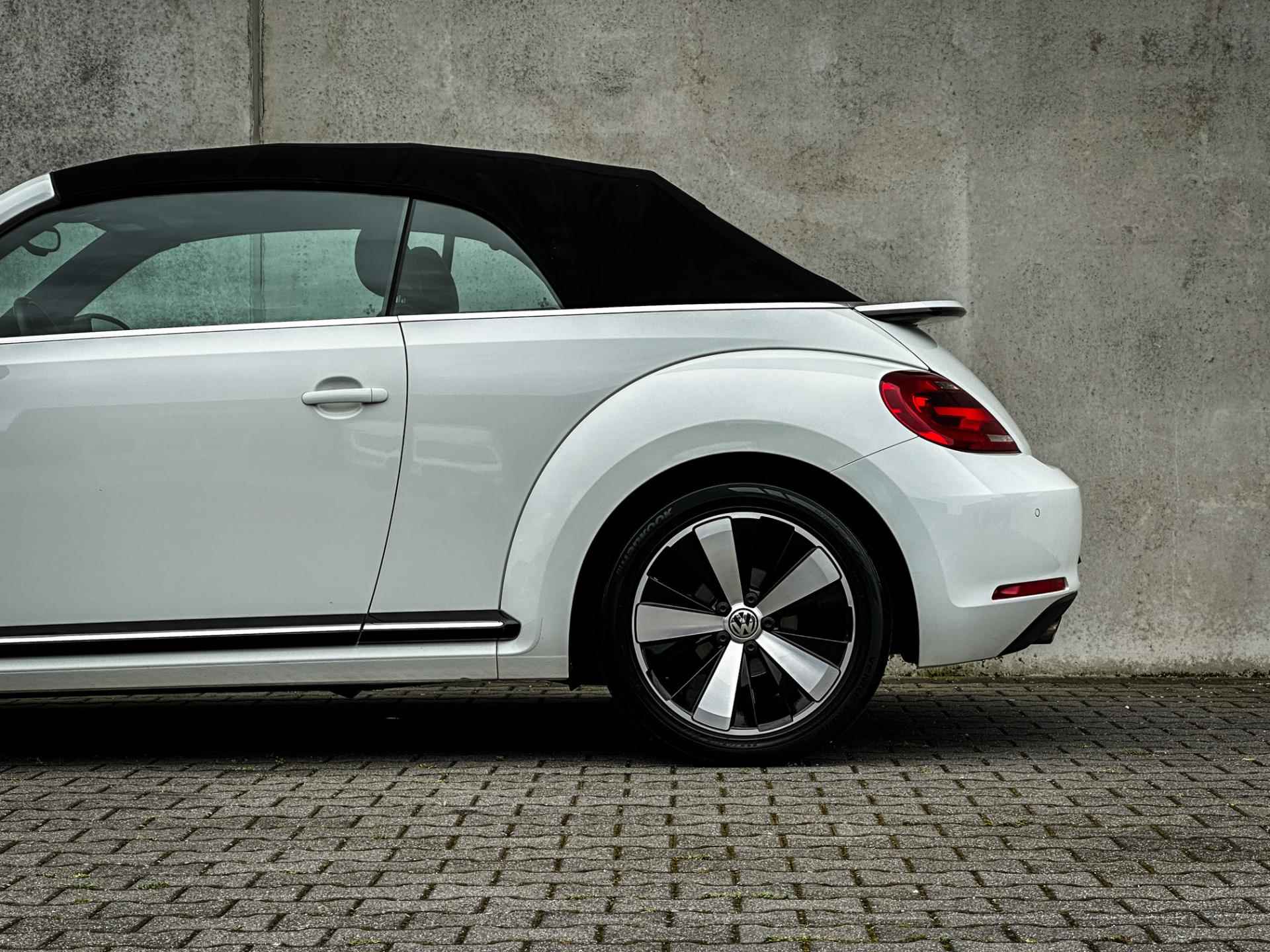 Volkswagen Beetle Cabriolet 1.4 TSI Exclusive Sport | Navi | Clima | Cruise | Leder | LED | Stoelverw. | 1 Eigenaar | - 11/43