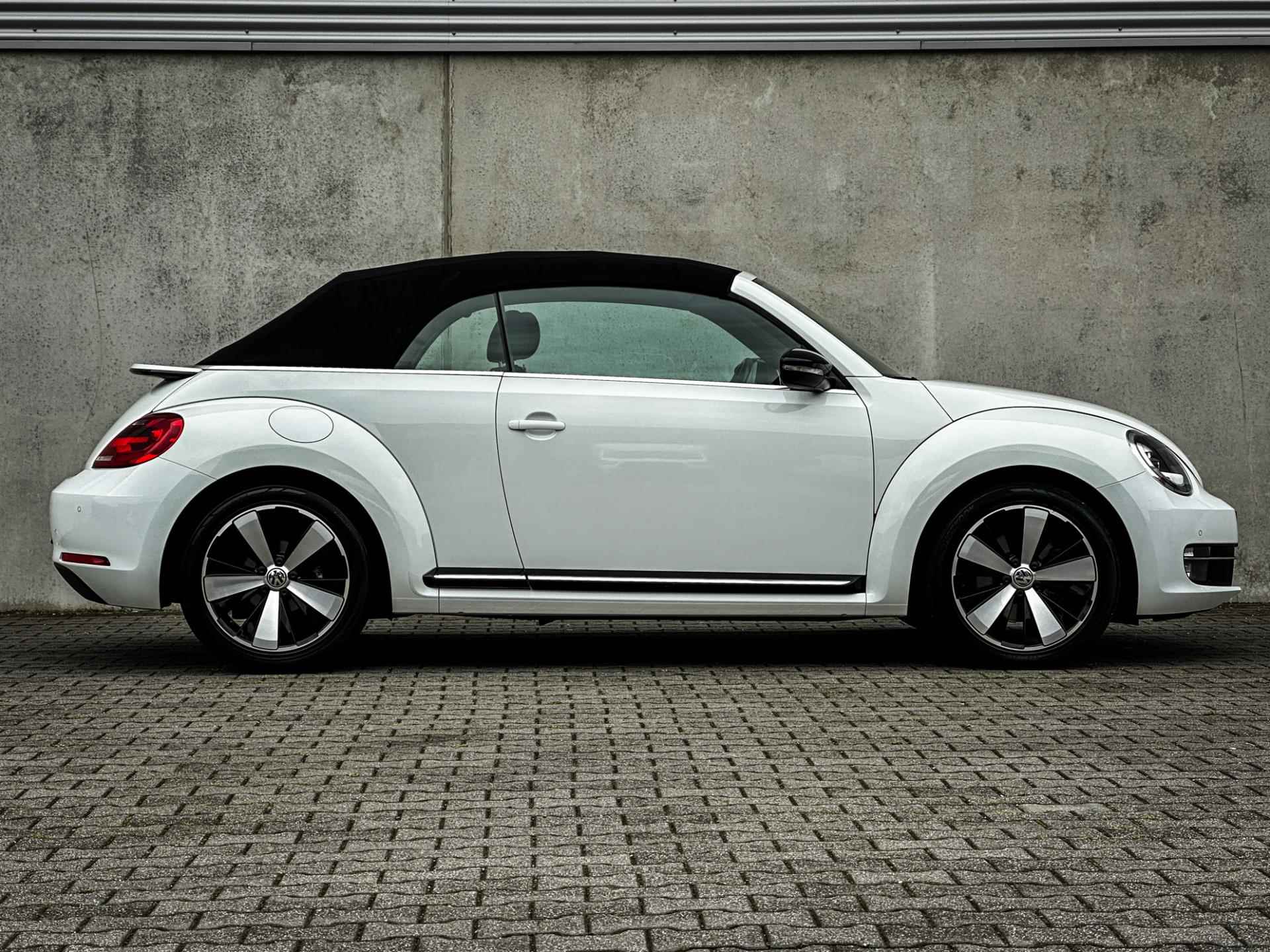 Volkswagen Beetle Cabriolet 1.4 TSI Exclusive Sport | Navi | Clima | Cruise | Leder | LED | Stoelverw. | 1 Eigenaar | - 13/43