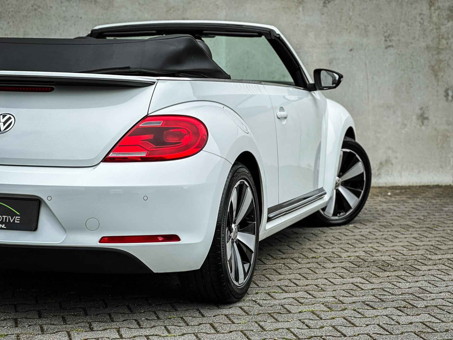 Volkswagen Beetle Cabriolet 1.4 TSI Exclusive Sport | Navi | Clima | Cruise | Leder | LED | Stoelverw. | 1 Eigenaar | - 15/43