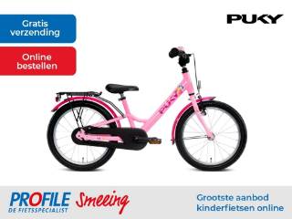 Puky Youke - Kinderfiets - 18 inch - Roze - vanaf 5 jaar Kinderfiets Unisex Fiets bij viaBOVAG.nl