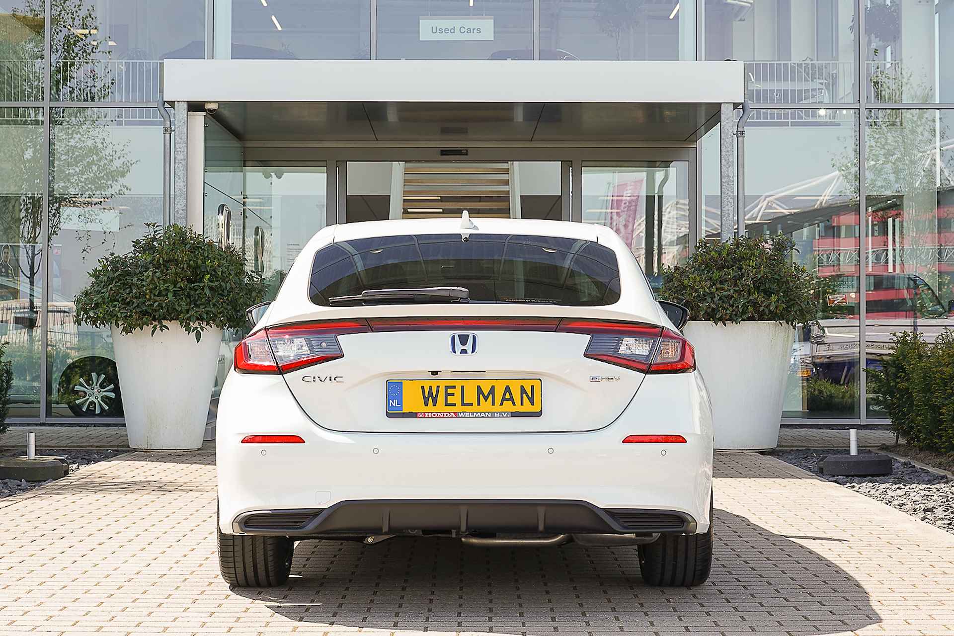 Honda Civic 2.0i e:HEV SPORT - HYBRID - NIEUW - HYBRID - AUTOMAAT - 54/55