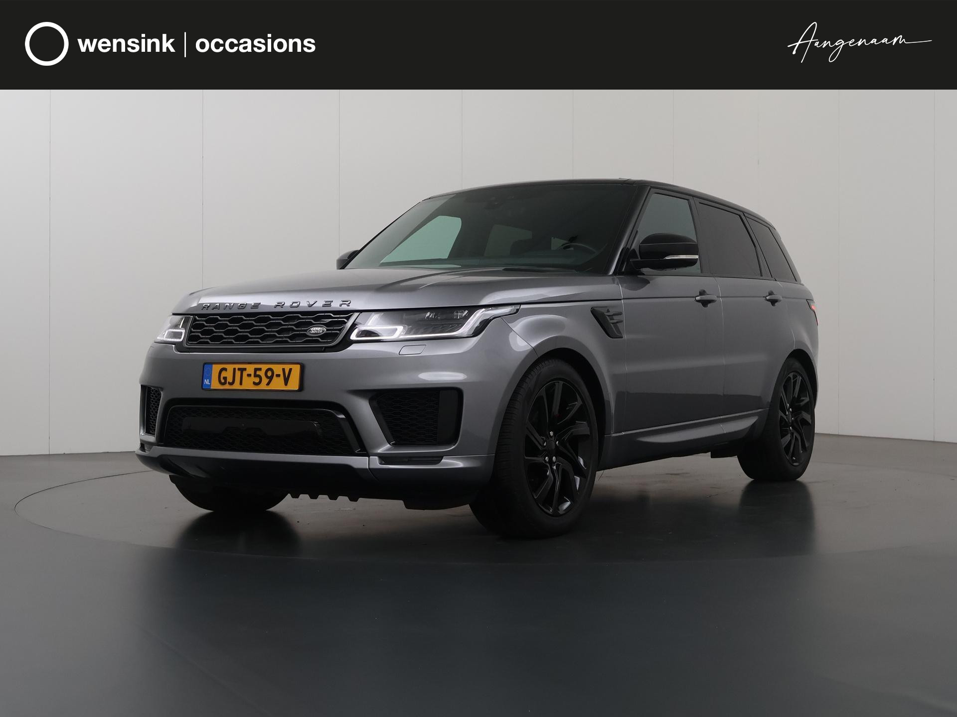 Land Rover Range Rover Sport P400e HSE Dynamic Silver | Panormadak | Ele. verstelbare stoelen + geheugen | Apple CarPlay | Luchtvering | Meridian audio | Stoelverwarming V+A | Matrix LED | Camera |