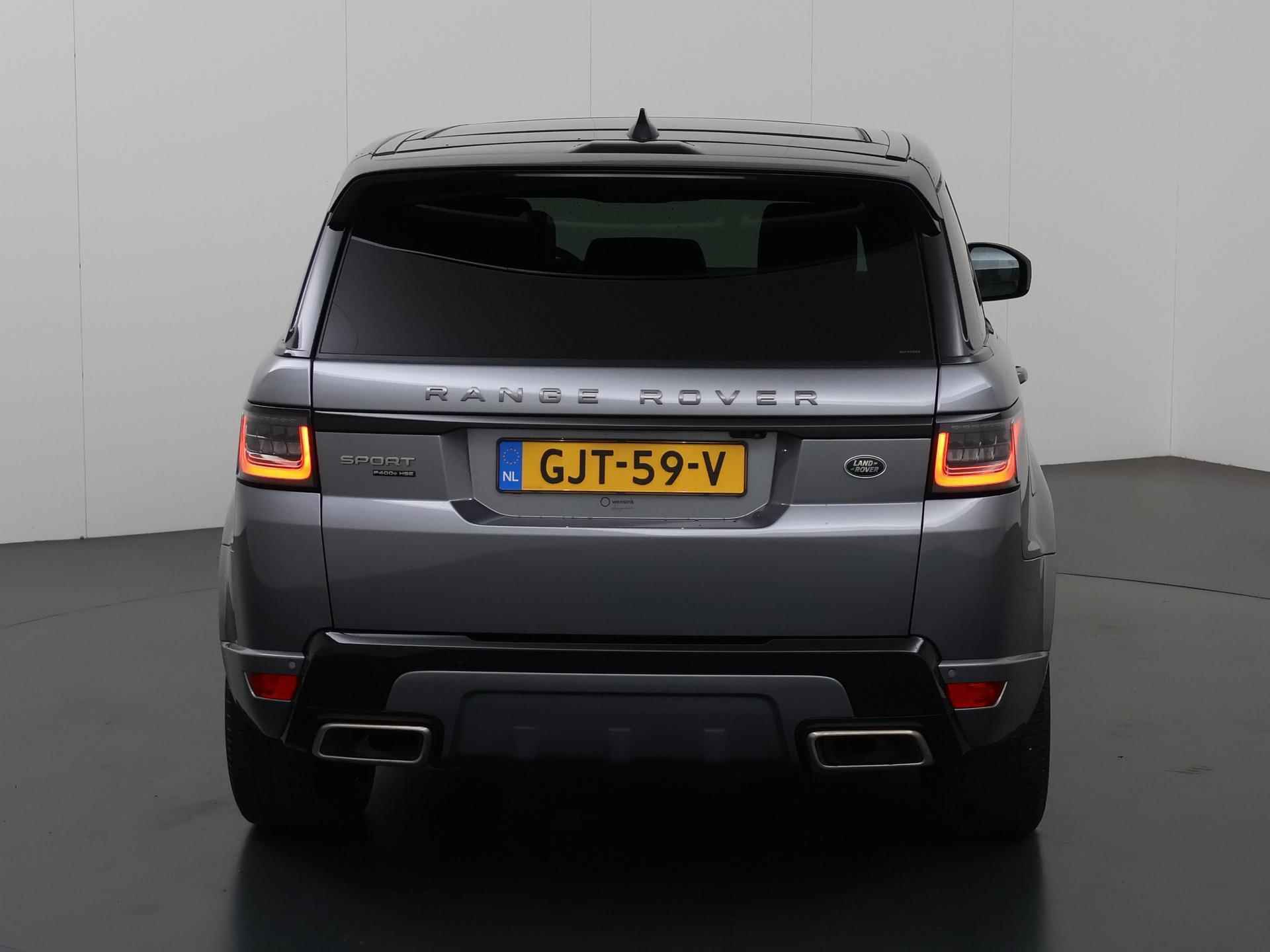 Land Rover Range Rover Sport P400e HSE Dynamic Silver | Panormadak | Ele. verstelbare stoelen + geheugen | Apple CarPlay | Luchtvering | Meridian audio | Stoelverwarming V+A | Matrix LED | Camera | - 5/58