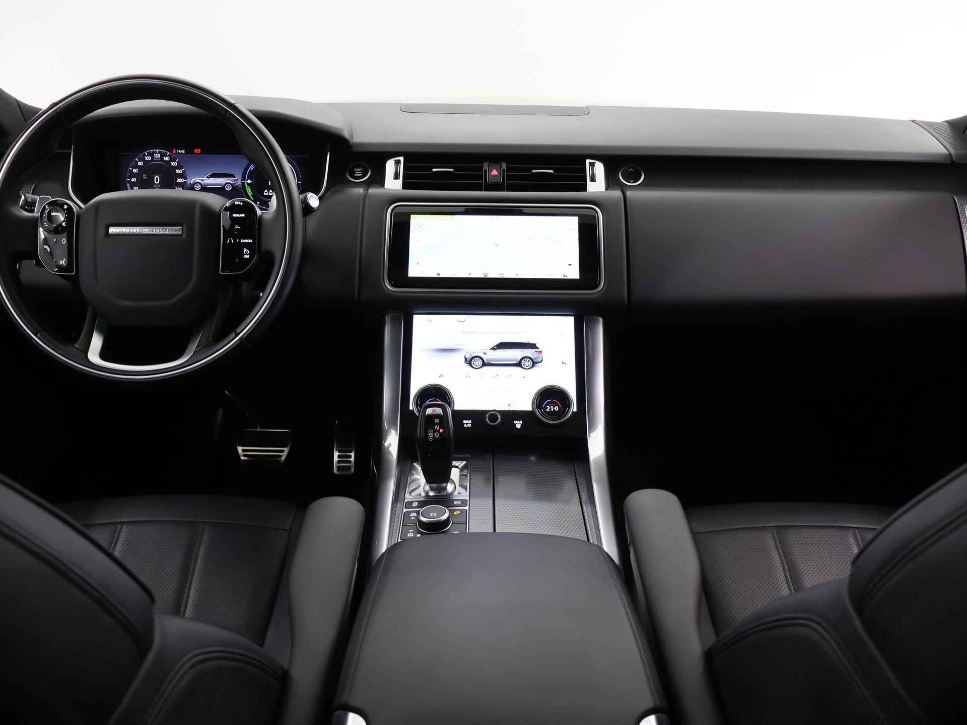 Land Rover Range Rover Sport P400e HSE Dynamic Silver | Panormadak | Ele. verstelbare stoelen + geheugen | Apple CarPlay | Luchtvering | Meridian audio | Stoelverwarming V+A | Matrix LED | Camera | - 9/58