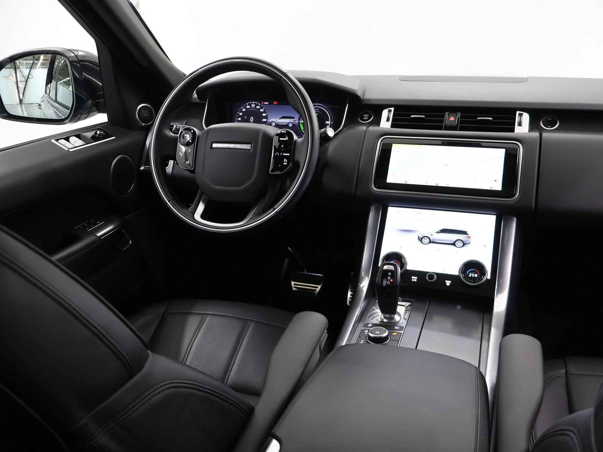 Land Rover Range Rover Sport P400e HSE Dynamic Silver | Panormadak | Ele. verstelbare stoelen + geheugen | Apple CarPlay | Luchtvering | Meridian audio | Stoelverwarming V+A | Matrix LED | Camera | - 10/58