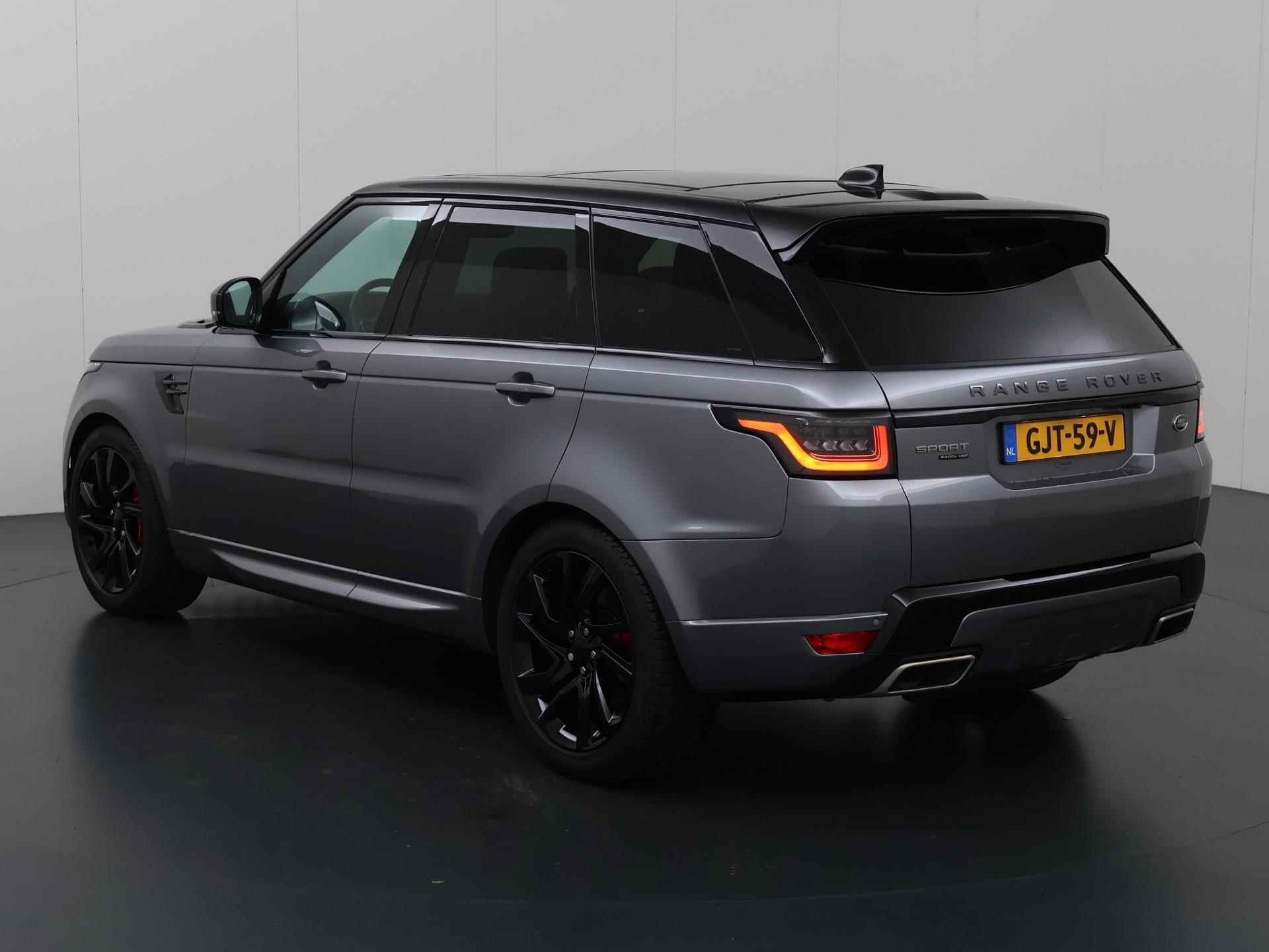 Land Rover Range Rover Sport P400e HSE Dynamic Silver | Panormadak | Ele. verstelbare stoelen + geheugen | Apple CarPlay | Luchtvering | Meridian audio | Stoelverwarming V+A | Matrix LED | Camera | - 23/58