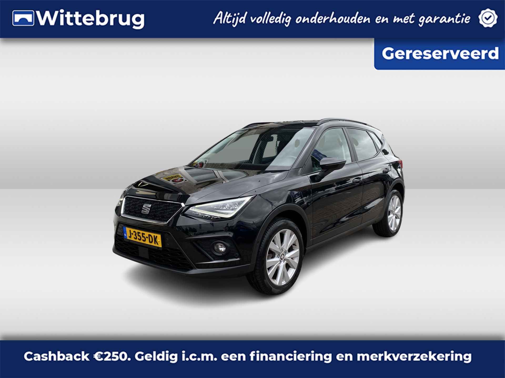 SEAT Arona 1.0 TSI Style Business Intense / CAMERA/ PARK. SENSOREN/ BEATS AUDIO/ KEYLESS/ ADAPT. CRUISE/ APP CONNECT/ NAVI/ CLIMA/ DAB/ - 1/41