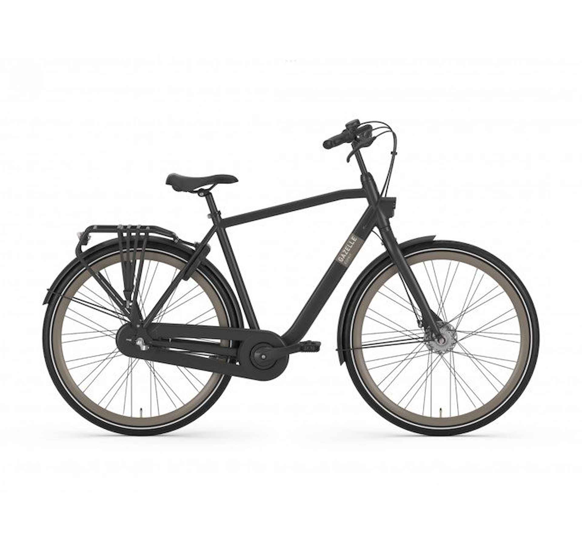 GAZELLE Esprit Heren Black Mat 49cm 2019 - 1/2