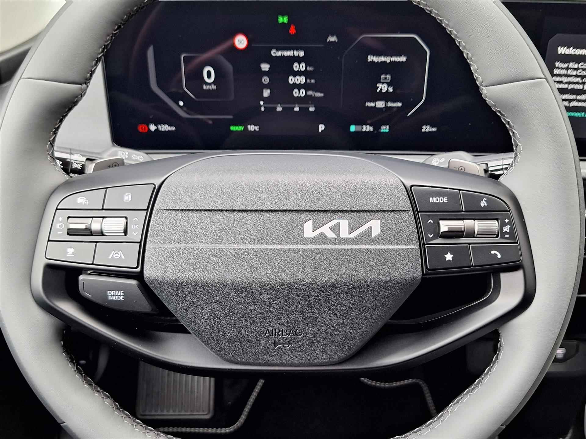 Kia Ev6 63kWh 170pk RWD Light Edition | Nieuw Model | Direct Leverbaar | Adaptive Cruise Control |  Stoel/Stuurverwarming | Navigatie | - 14/54