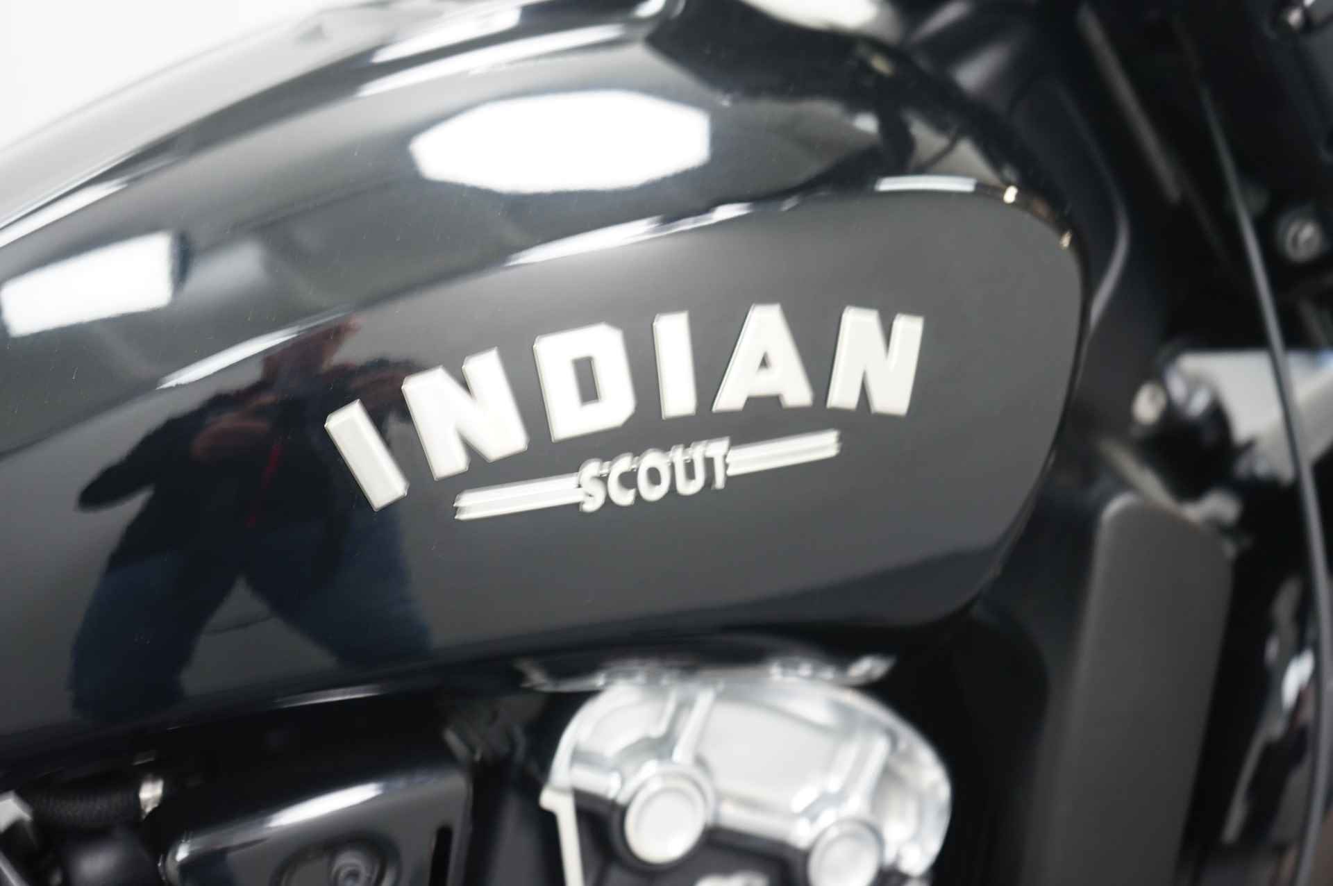 INDIAN MOTORCYCLE SCOUT BOBBER GERESERVEERD T/M 22-11 TI - 11/14