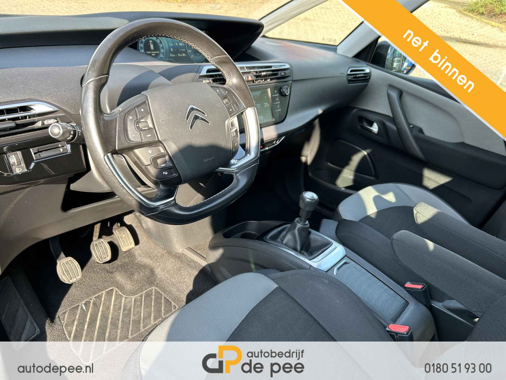 Citroën C4 Picasso 1.2 PureTech Intensive GARANTIE/CARPLAY/CLIMA/CRUISE/NAVI/TREKHAAK rijklaarprijs! - 8/14