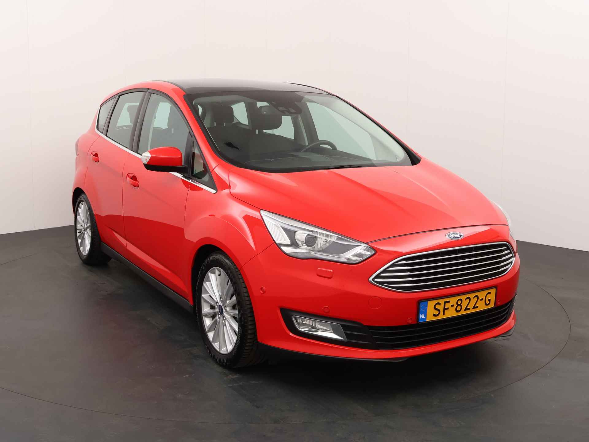 Ford C-MAX Ecoboost 125 pk Titanium | 17-inch | Xenon | Panorama dak | Parkeersensoren V+A | ISOFIX | - 7/20