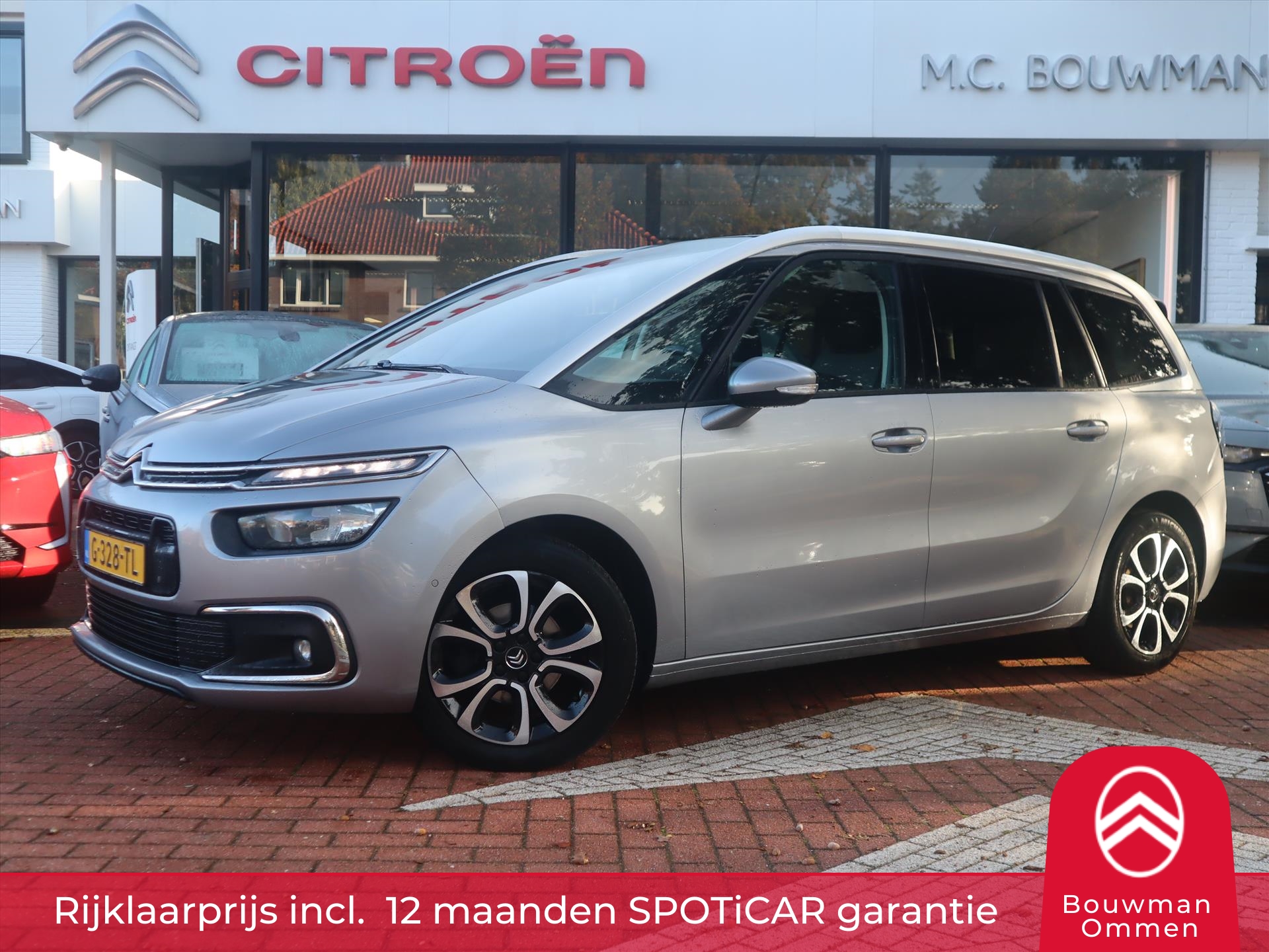 CITROEN C4 Spacetourer PureTech 130PK H6 S&S Business 7pers., Rijklaarprijs | Trekhaak | Navigatie | Camera