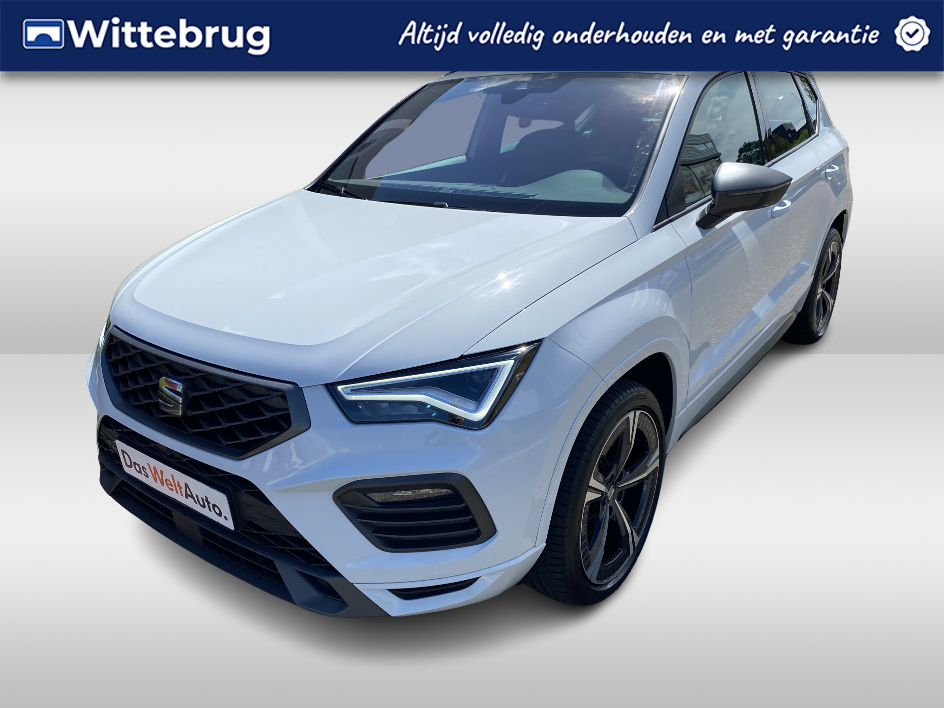 SEAT Ateca 1.5 TSI 150pk DSG FR Business Intense / Facelift / 19'' LMV / Virtual Cockpit / Memory Seat / Navi / 360 Camera / Beats / Keyless / Alarm / Stuur en Stoelverwarming / LED / Dynamic Chassis Control