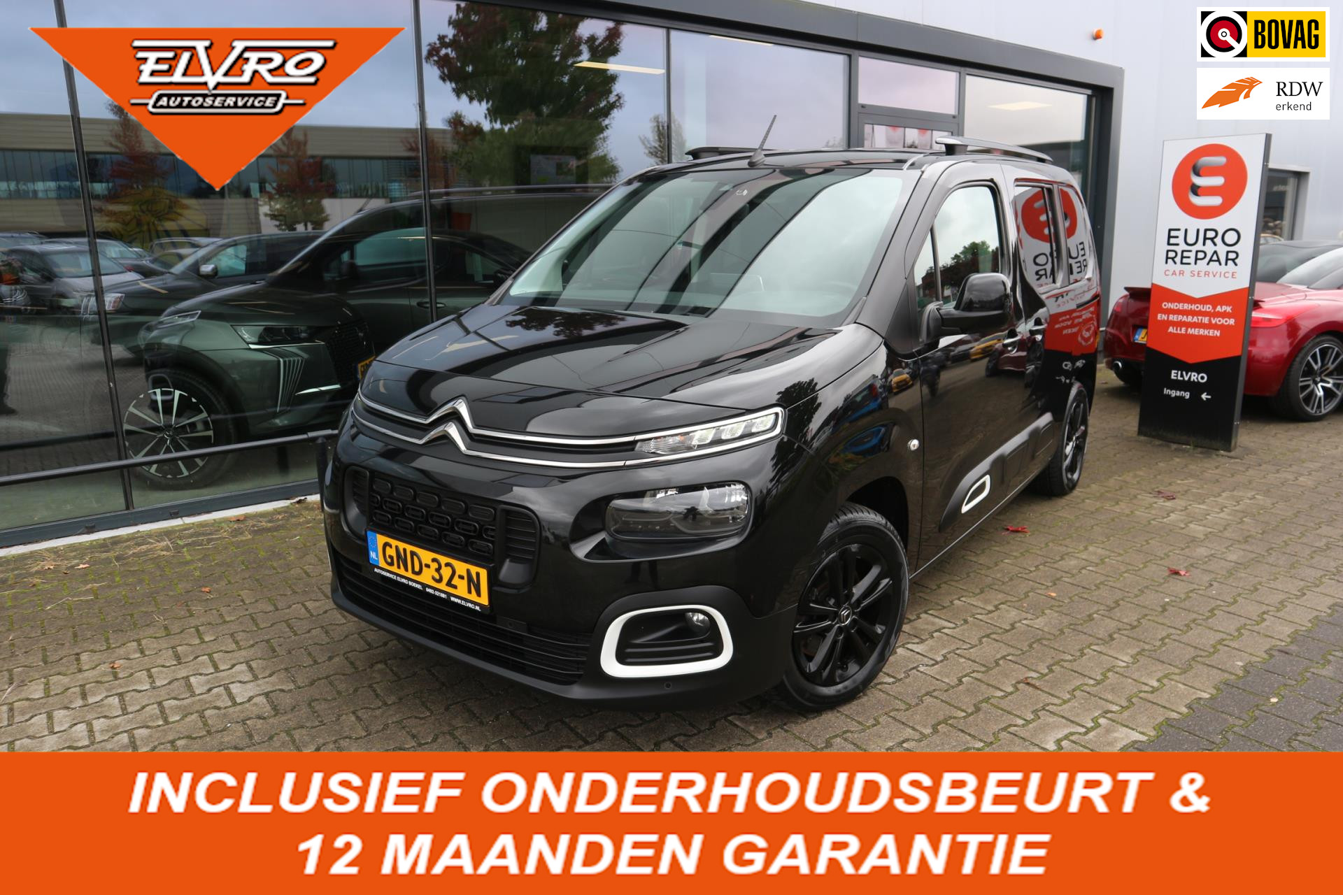 Citroen BERLINGO 1.2 PureTech Shine AUTOMAAT 130PK NAVI CAMERA PDC V+A LMV RIJKLAARPRIJS!!