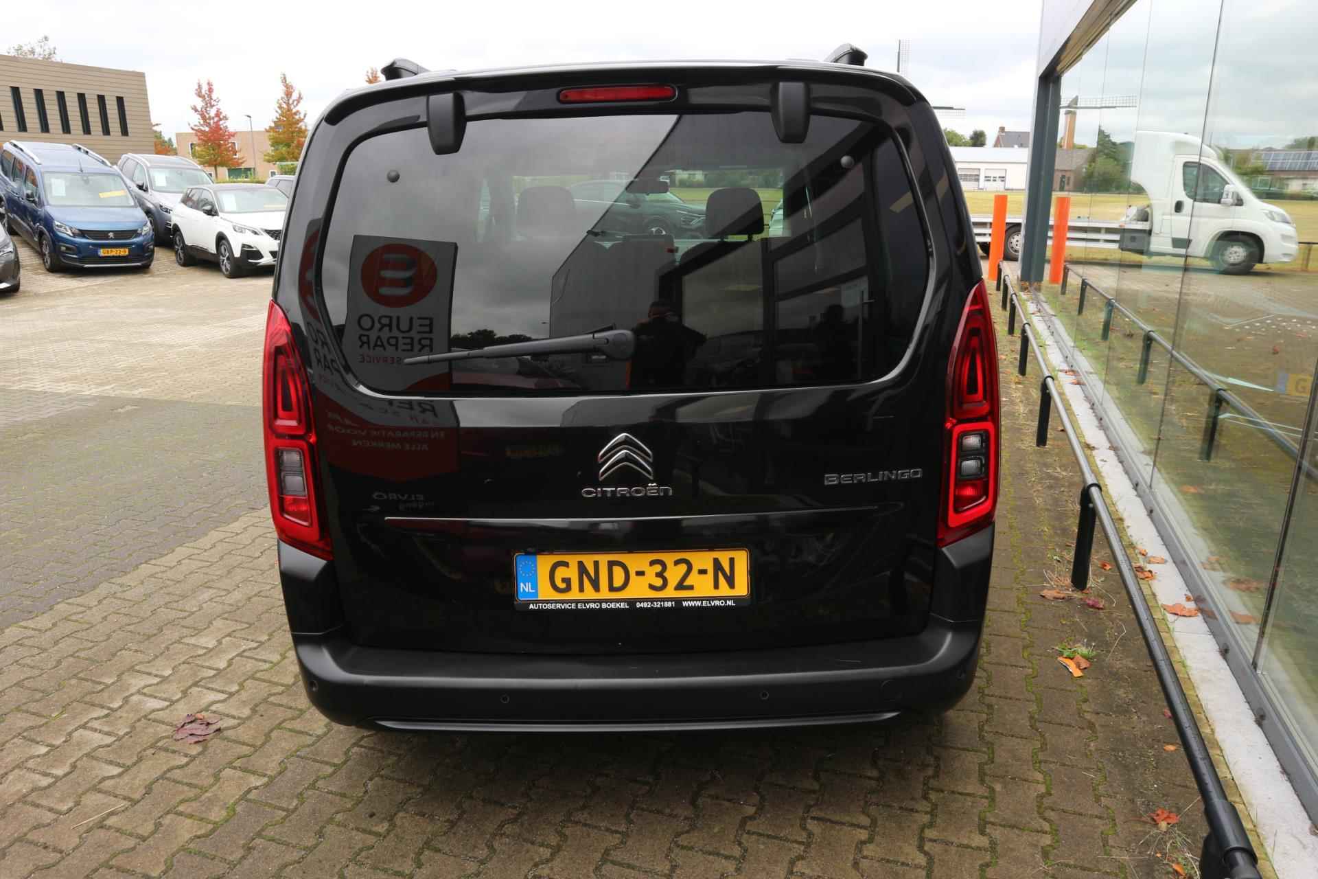 Citroen BERLINGO 1.2 PureTech Shine AUTOMAAT 130PK NAVI CAMERA PDC V+A LMV RIJKLAARPRIJS!! - 5/36