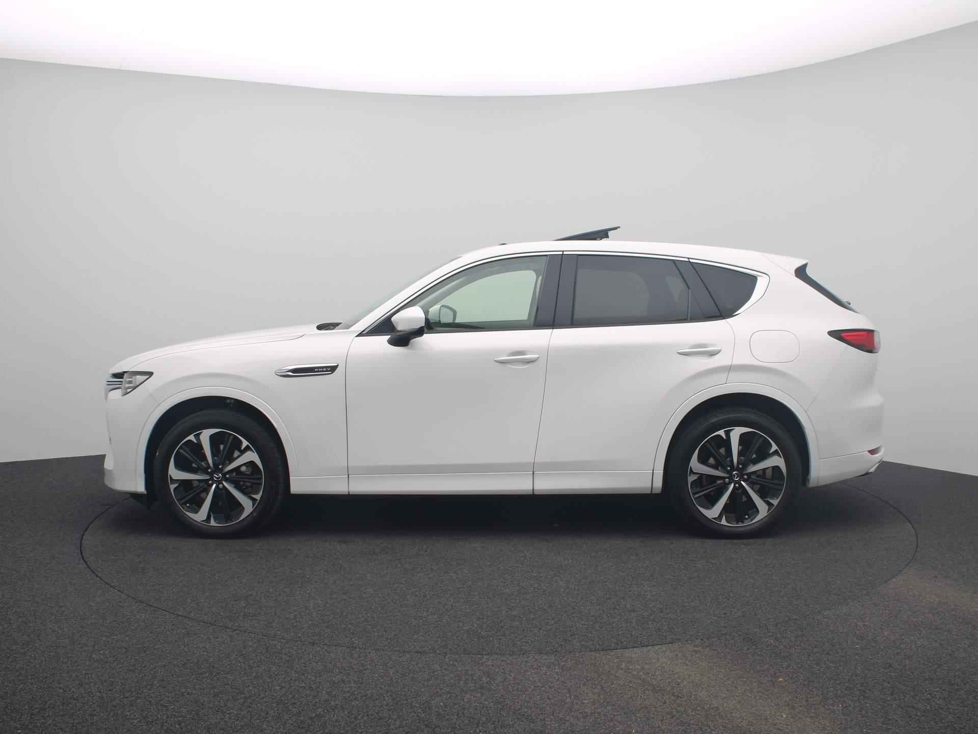 Mazda CX-60 2.5 e-SkyActiv PHEV Takumi | 327PK | Panoramadak | Lederen Bekleding | Memory Seat | Camera | DAB | Head-Up Display | Climate Control | - 4/52